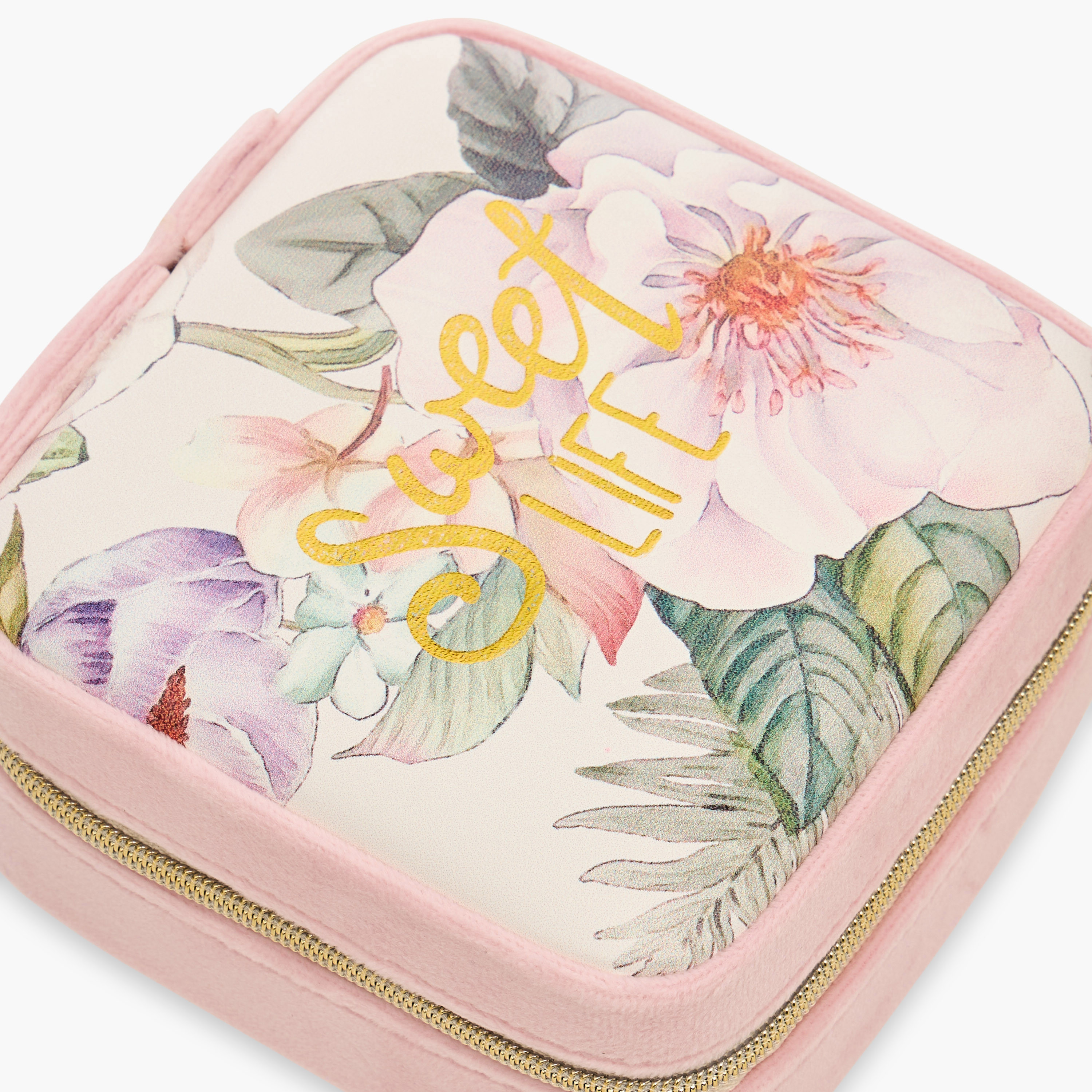 منظم مجوهرات بطبعات أزهار من سويت لايف - 10x10x5 سم-women-watchesandjewellery-jewellery-storage-image-6