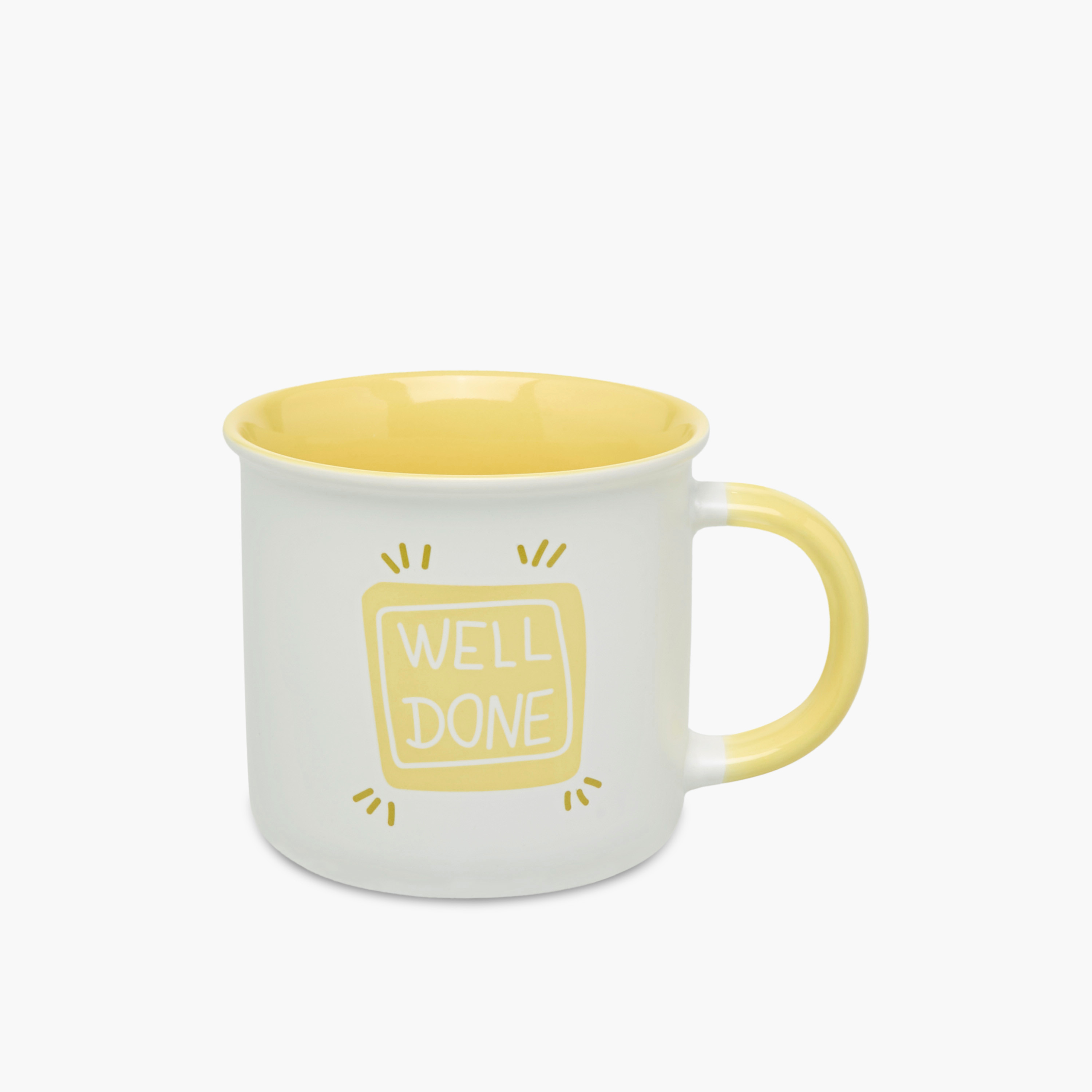 Slogan Print New Bone China Mug - 355 ml-household-dining-teaandcoffee-mugsandcups-image-1