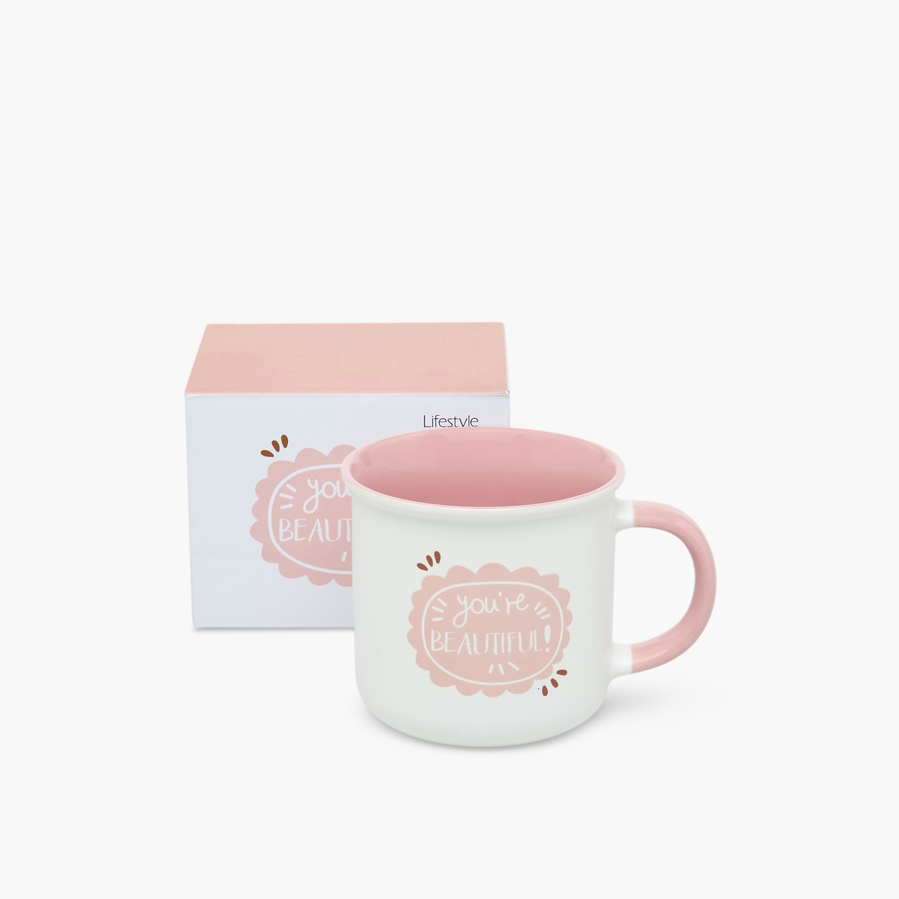 Slogan Print New Bone China Mug - 355 ml-household-dining-teaandcoffee-mugsandcups-image-4