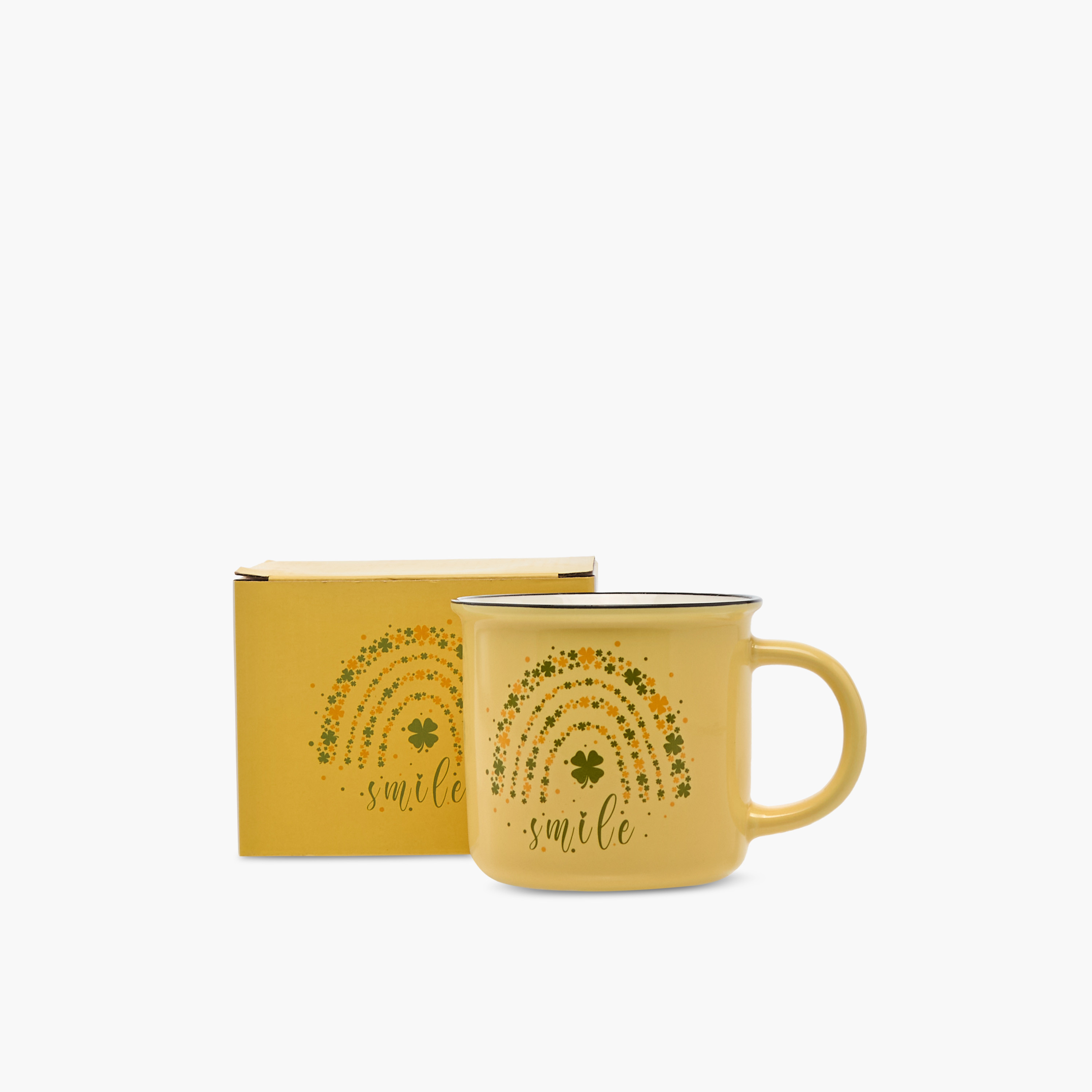 مج خزف صيني بطبعات ابتسامة - 355 مل-household-dining-teaandcoffee-mugsandcups-image-1
