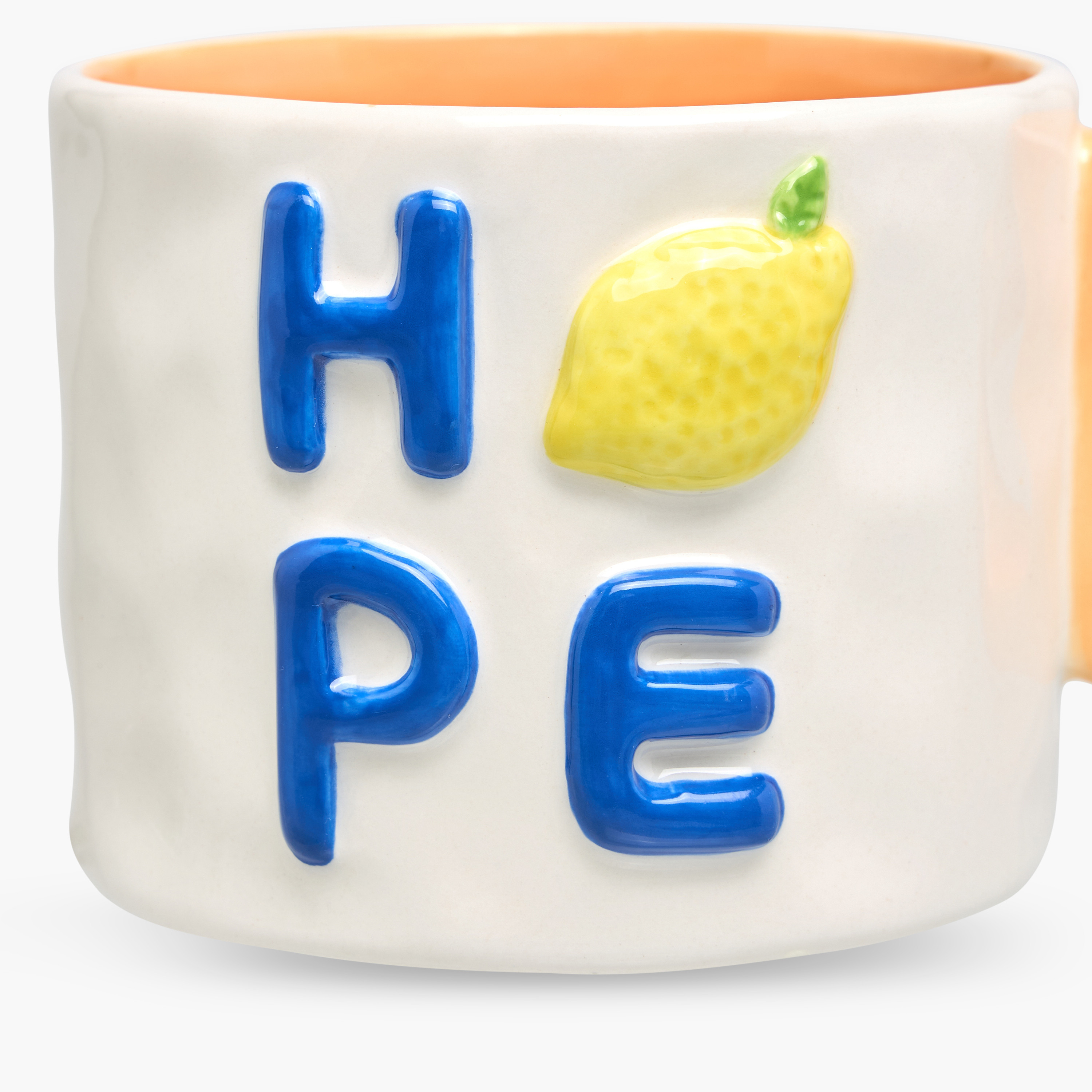 Lemon Accent Ceramic Mug with Handle - 380 ml-household-dining-teaandcoffee-mugsandcups-image-4