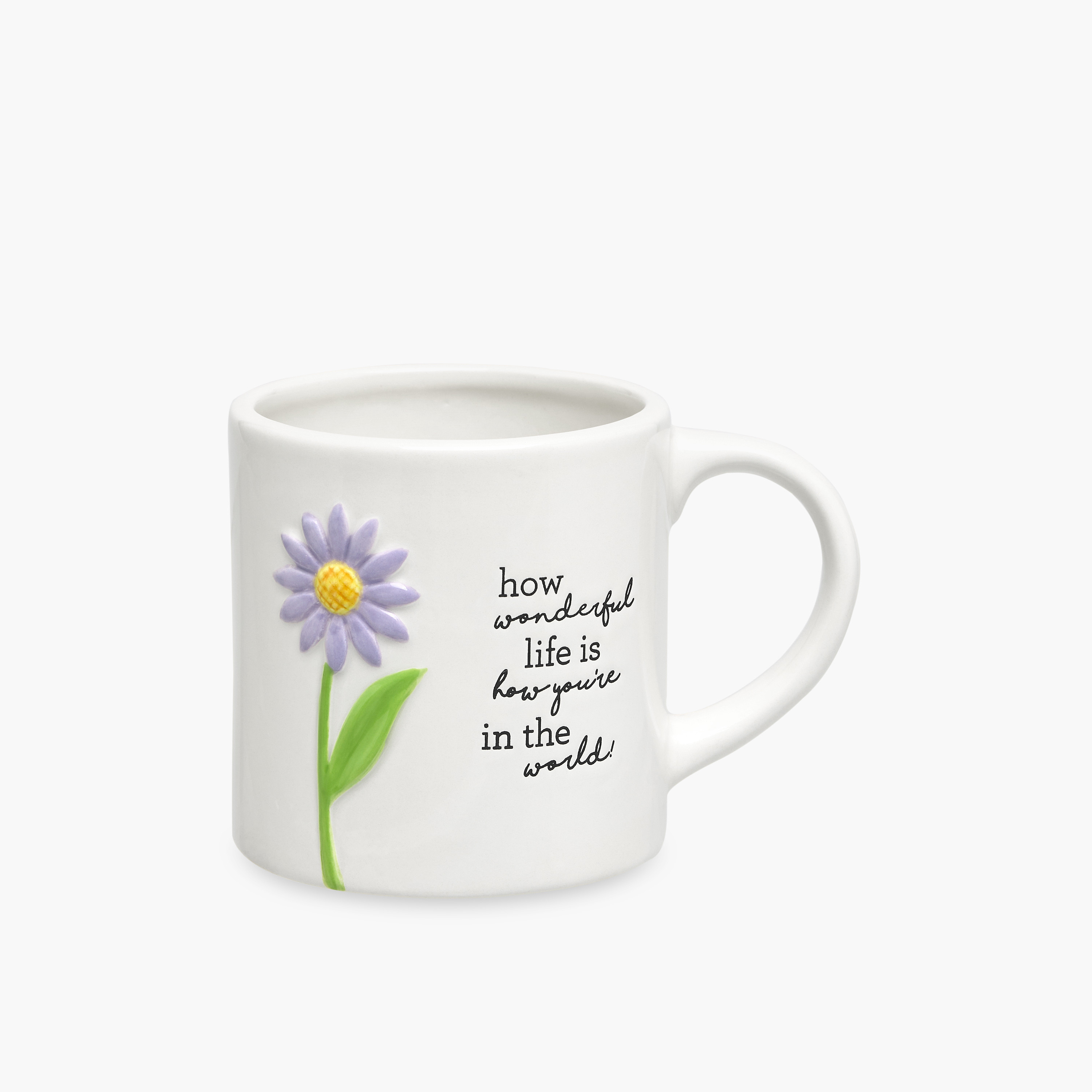 مج سيراميك بزينة زهرة مع مقبض - 470 مل-household-dining-teaandcoffee-mugsandcups-image-5