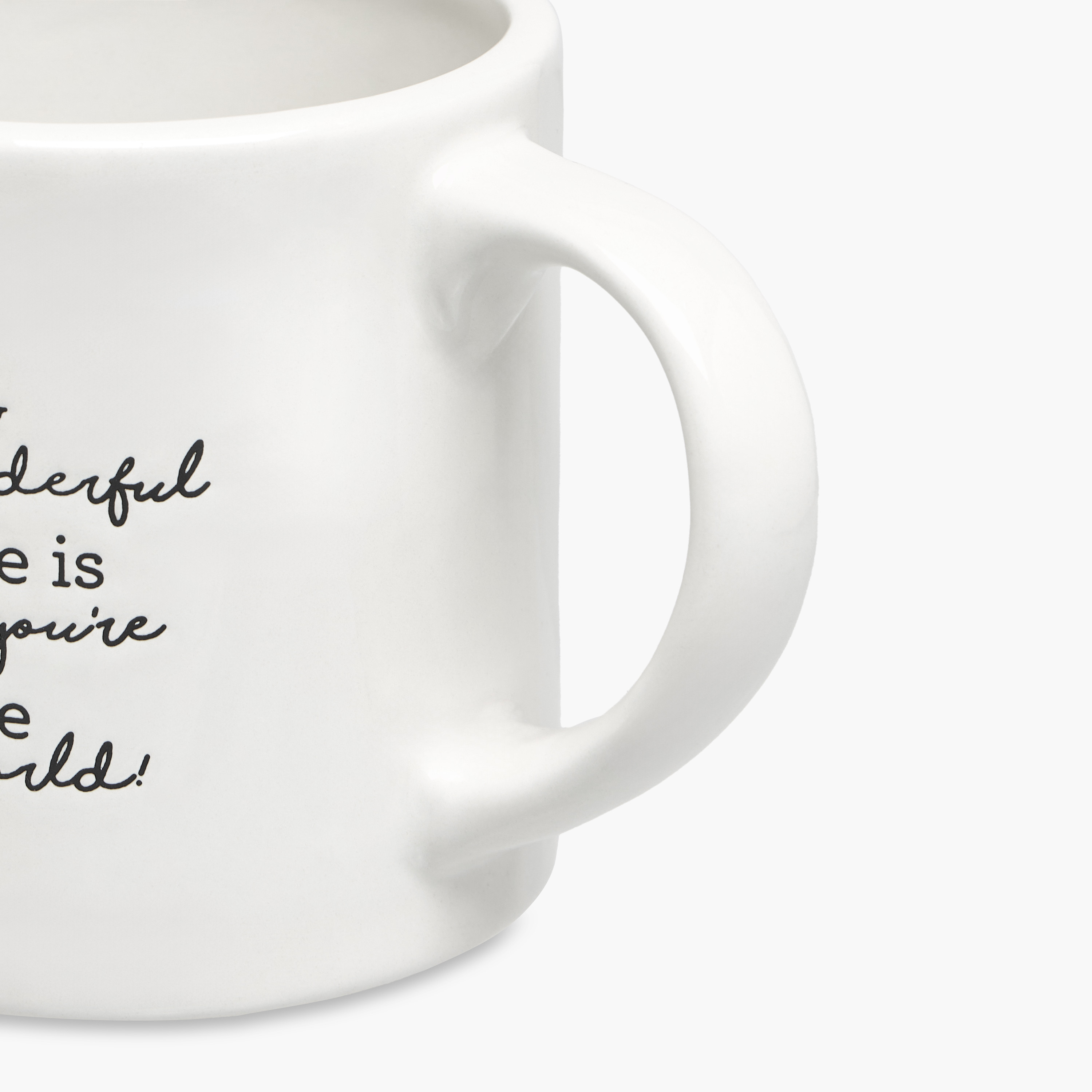 مج سيراميك بزينة زهرة مع مقبض - 470 مل-household-dining-teaandcoffee-mugsandcups-image-2