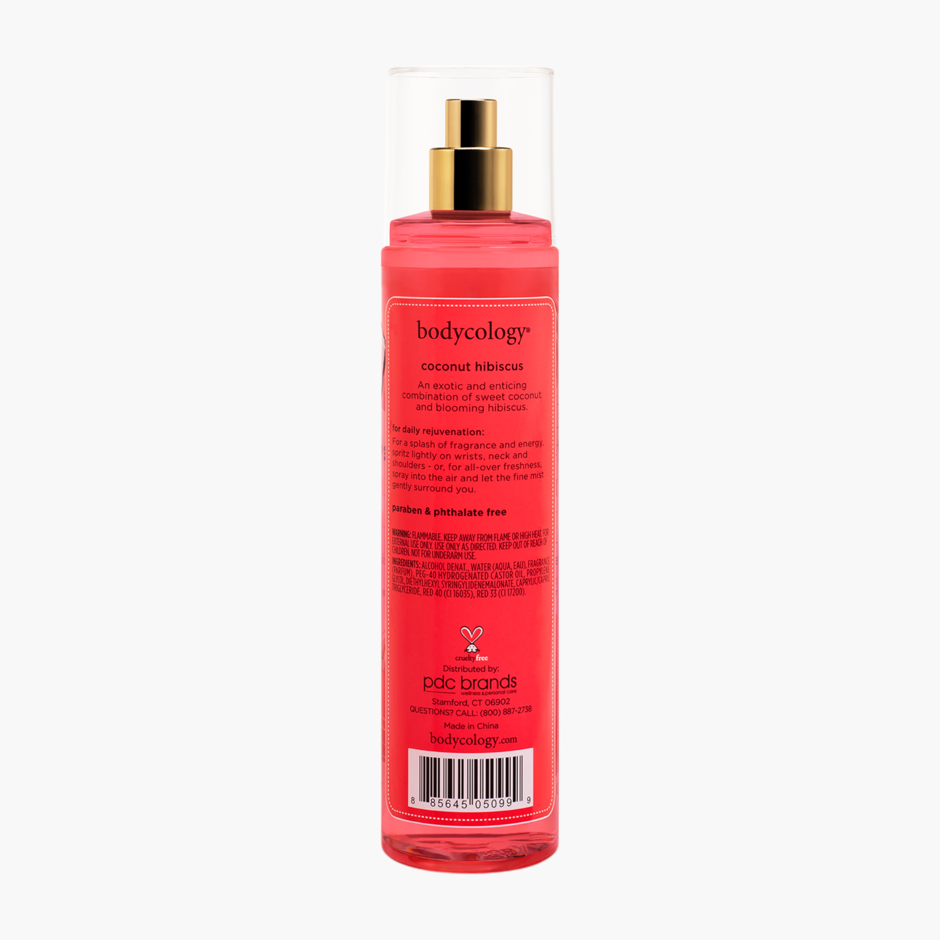 Bodycology Coconut Hibiscus Fragrance Mist - 237 ml-beautyandpersonalcare-fragrance-women-image-2