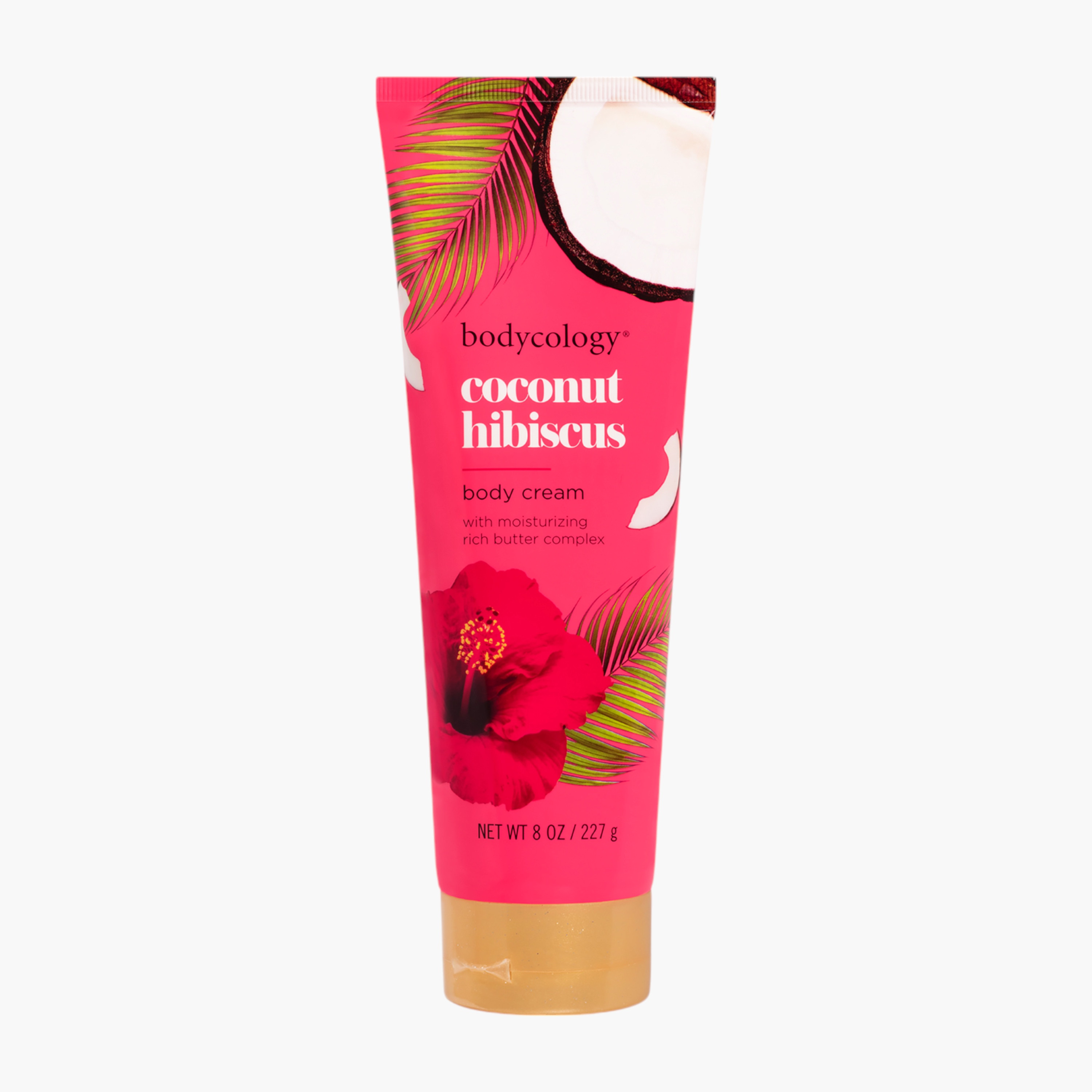 Bodycology Coconut Hibiscus Body Cream - 227 gms-beautyandpersonalcare-skin-moisturisers-bodyandhandlotions-image-1