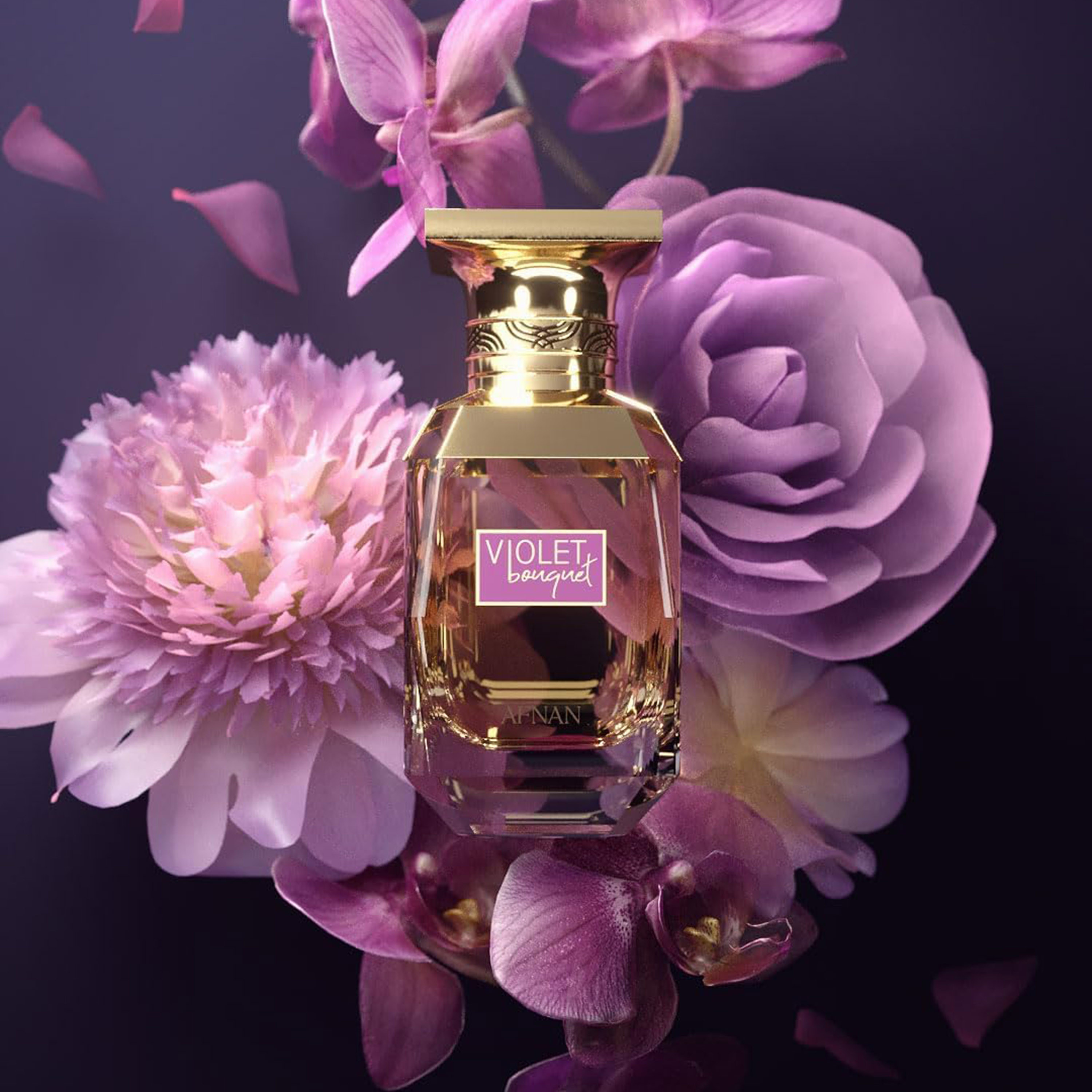 AFNAN Violet Bouquet Eau de Parfum for Women - 100 ml-beautyandpersonalcare-fragrance-women-image-2