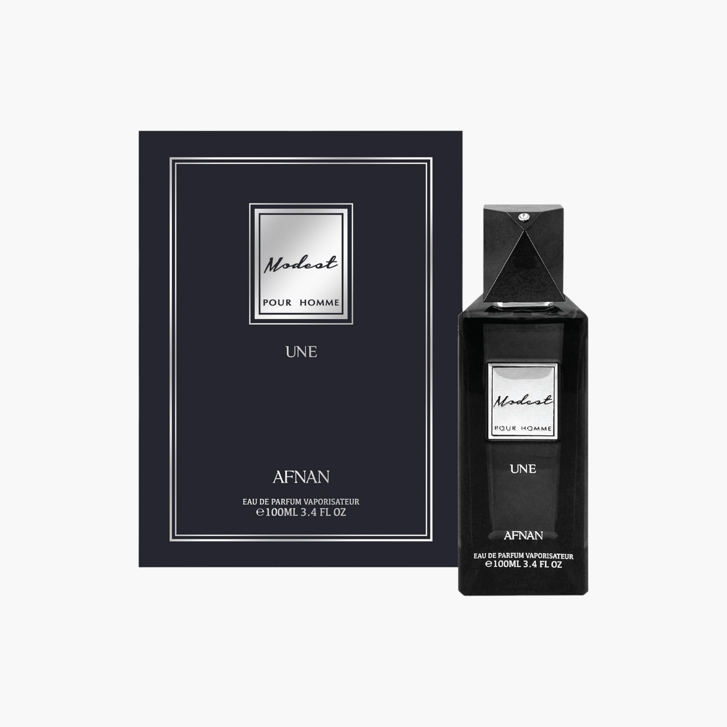 Afnan Modest Une Homme Eau de Parfum for Men - 100 ml-beautyandpersonalcare-fragrance-men-image-2