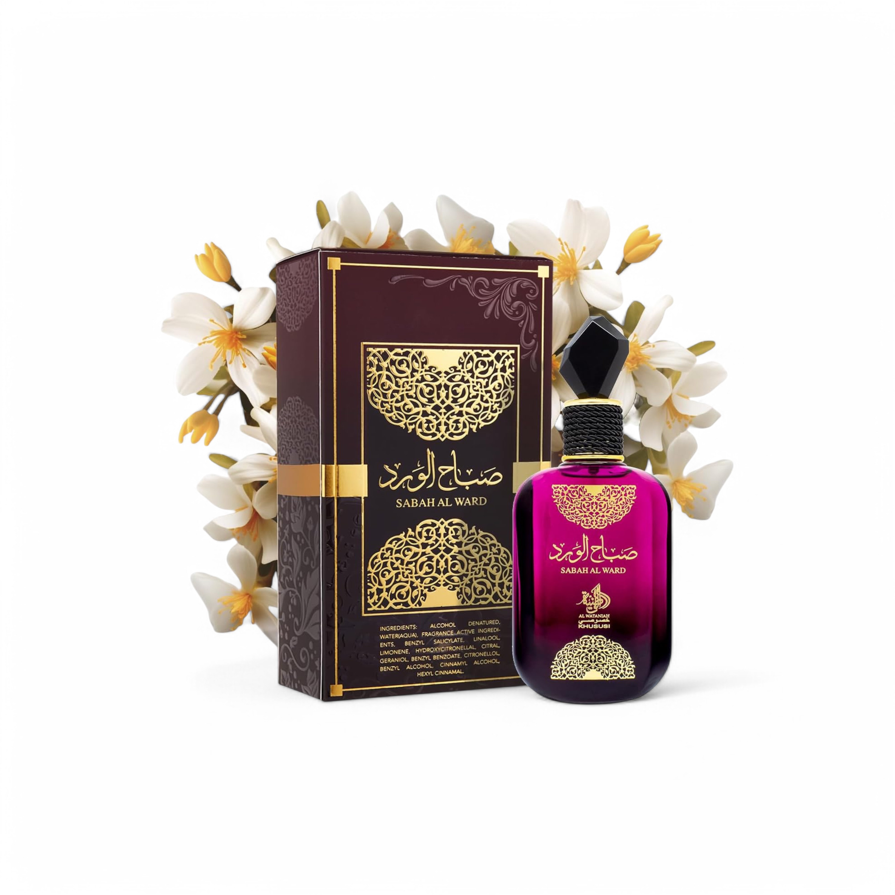 Shop AL WATANIAH Sabah Al Ward Eau de Parfum for Men - 100 ml