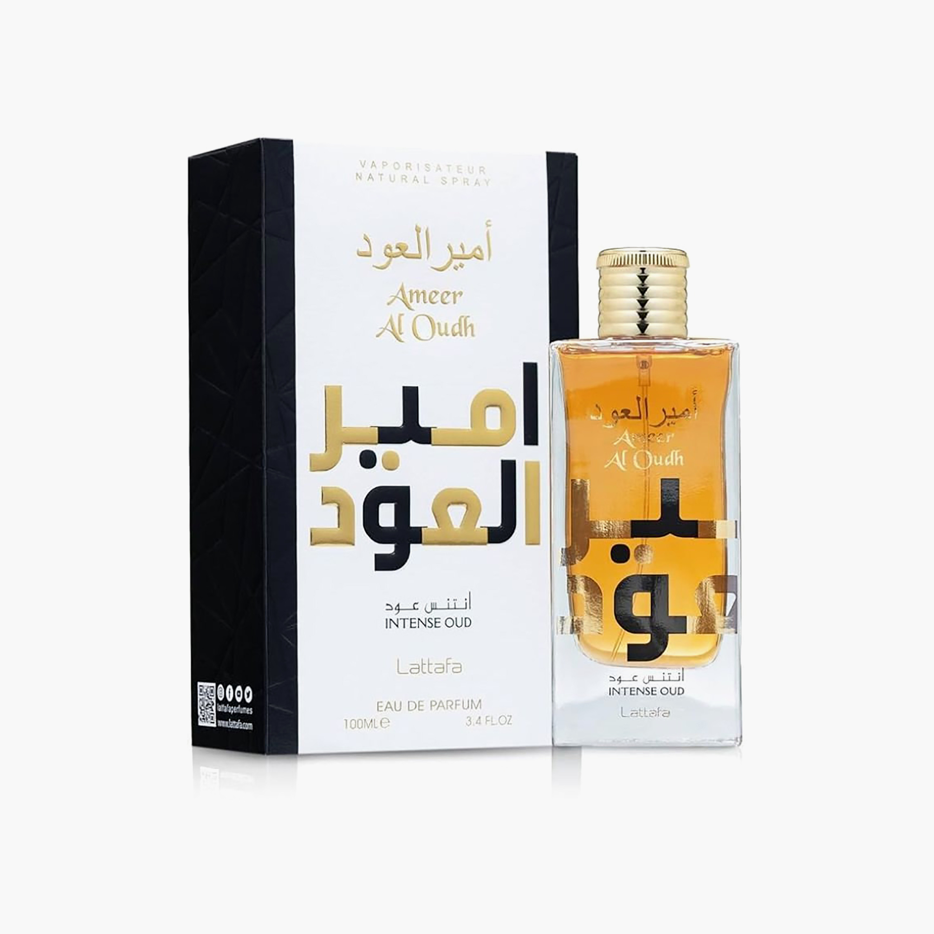 Lattafa Ameer Al Oud Intense Edp 100Ml-beautyandpersonalcare-fragrance-unisex-image-2