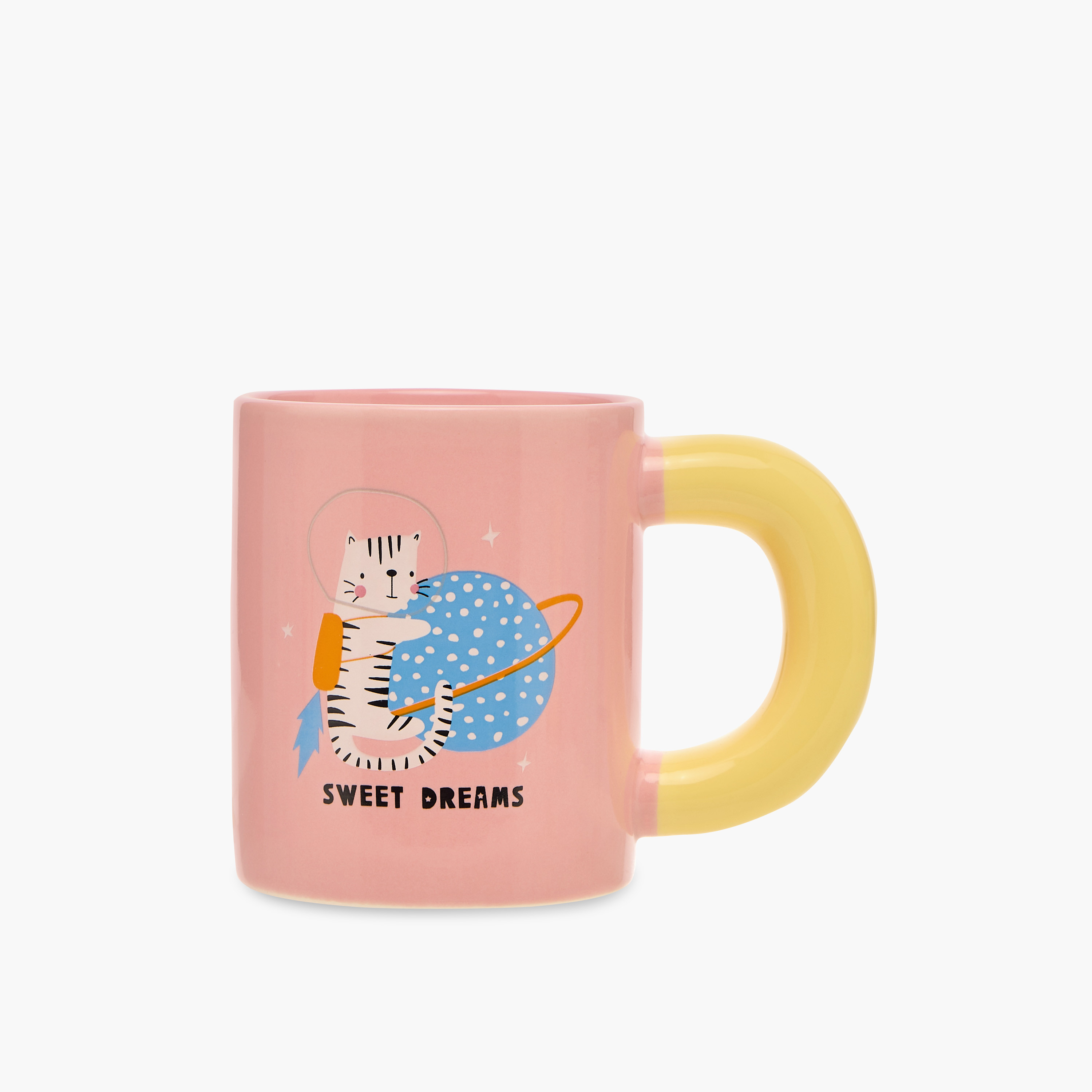 Sweet Dreams Printed New Bone China Mug with Handle - 420 ml-household-dining-teaandcoffee-mugsandcups-image-1