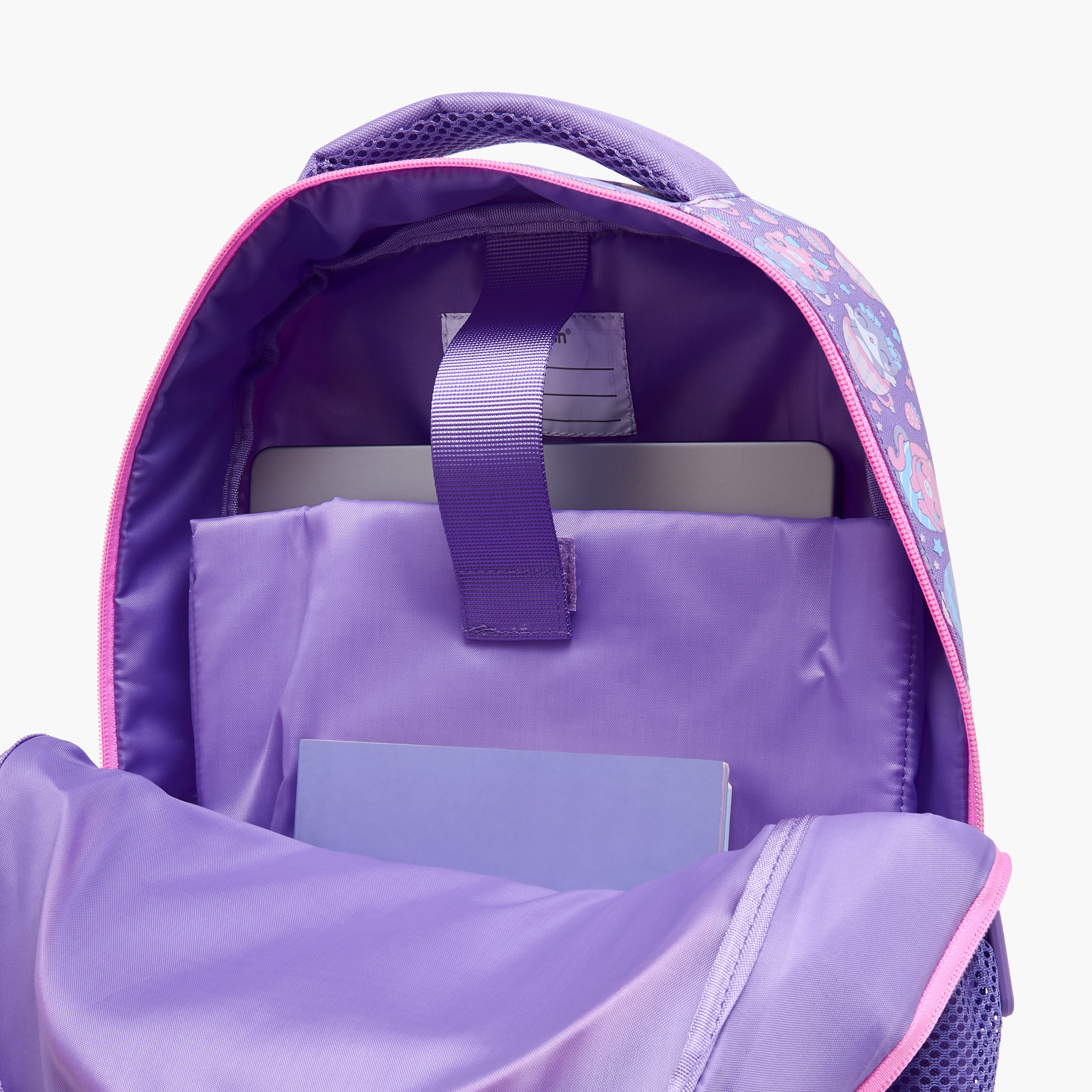 Toursun Cat Print Backpack with Adjustable Shoulder Straps and Zip Closure - 30x13x42 cms-promo_LS20_OMN-image-9