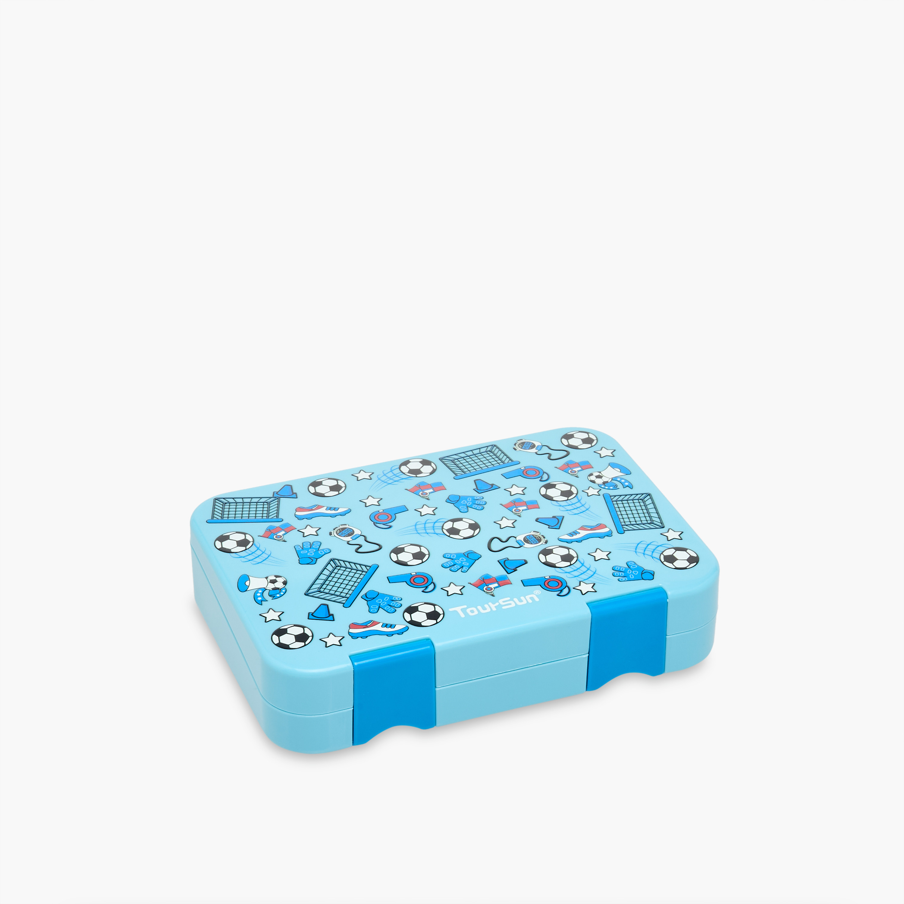 Toursun Football Print 3-Compartment Lunch Box-school-lunchessentials-lunchboxes-image-3