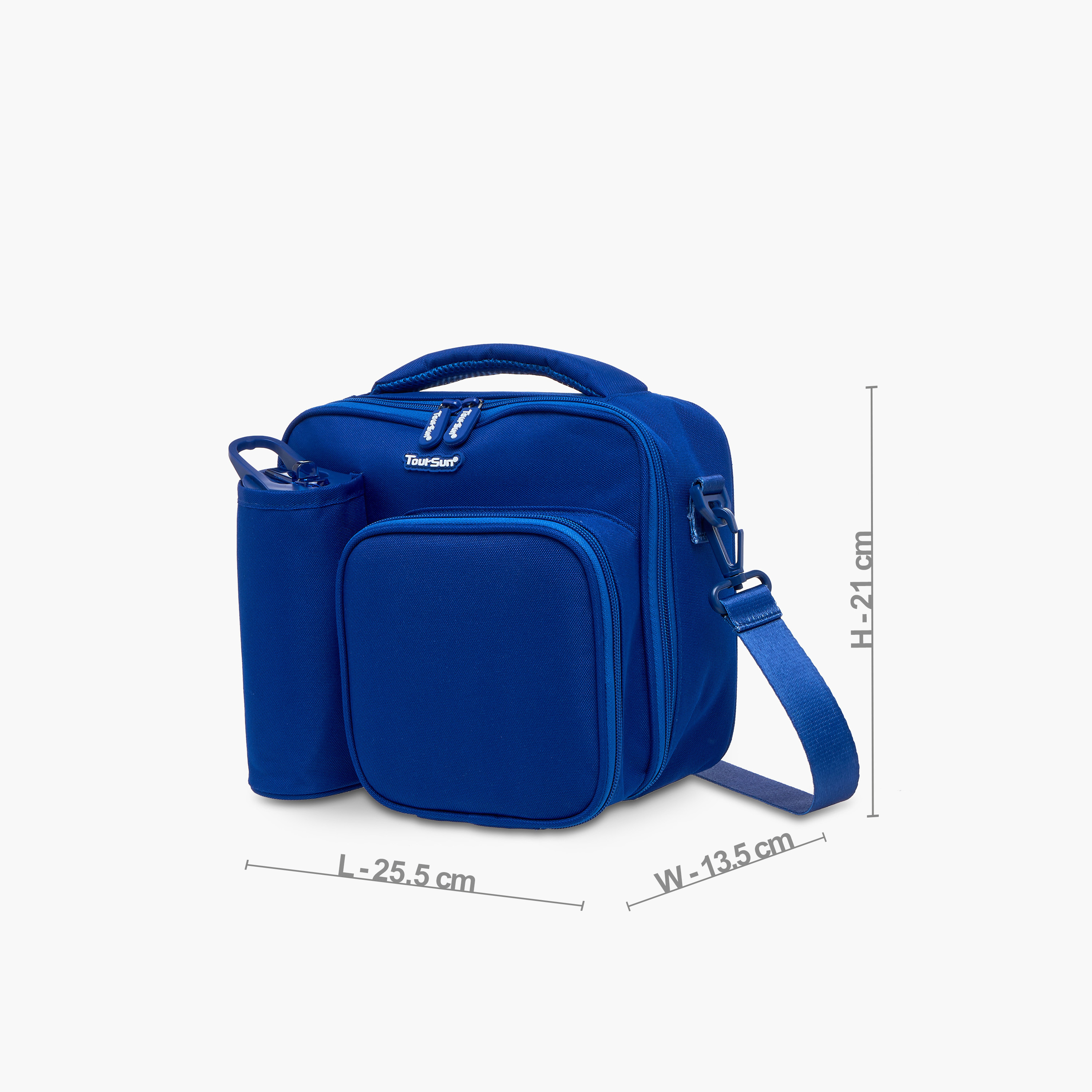Toursun Textured Lunch Bag with Lunch Box and Water Bottle Set-promo_LS20_OMN-image-2