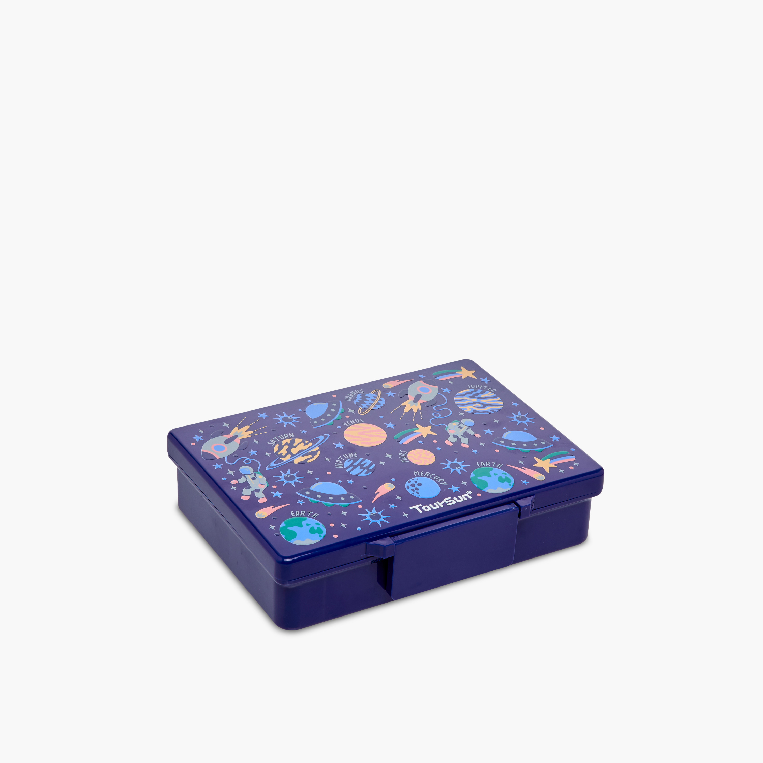 Toursun Space Print Sectioned Lunch Box with Food Jar-school-lunchessentials-lunchboxes-image-2