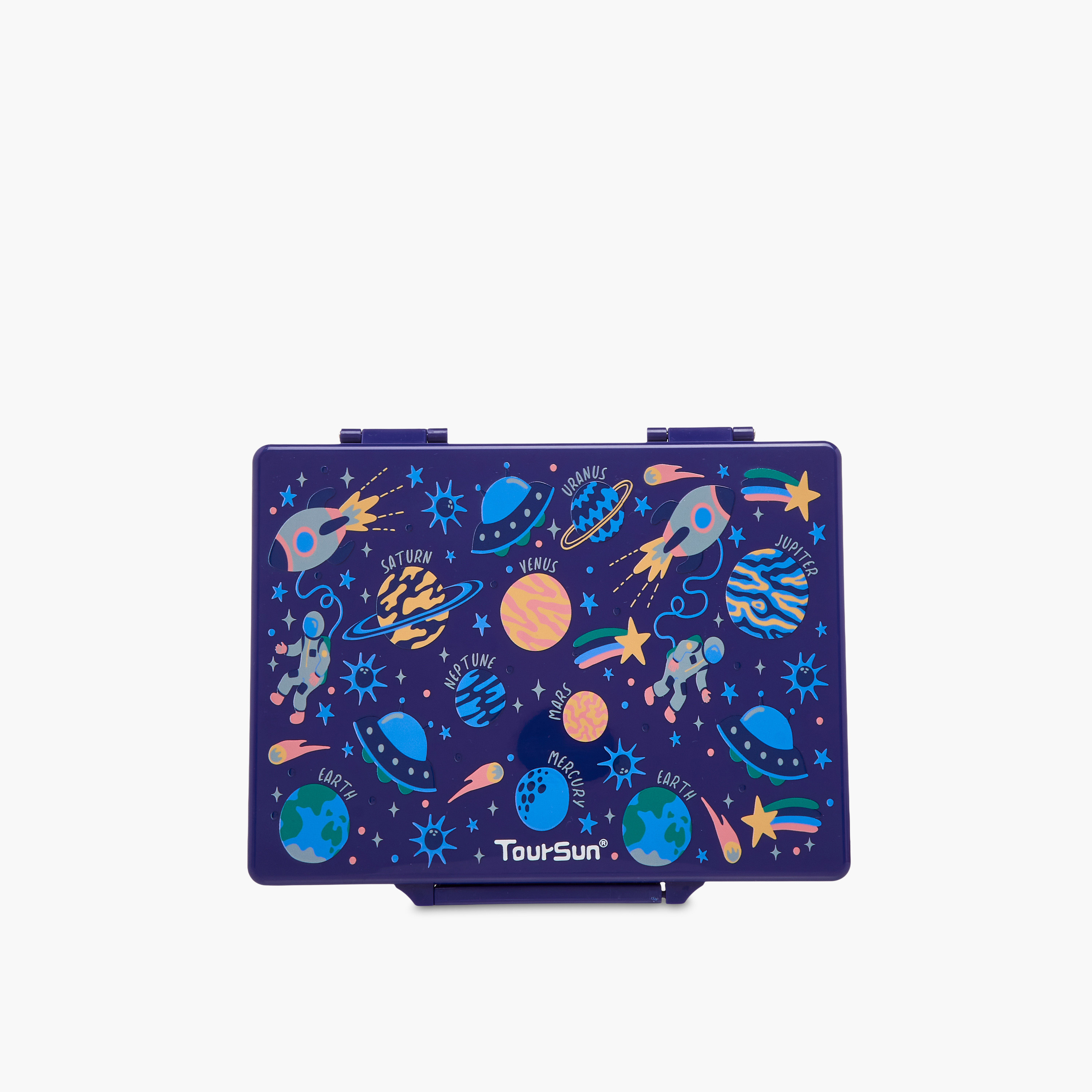 Toursun Space Print Sectioned Lunch Box with Food Jar-school-lunchessentials-lunchboxes-image-3