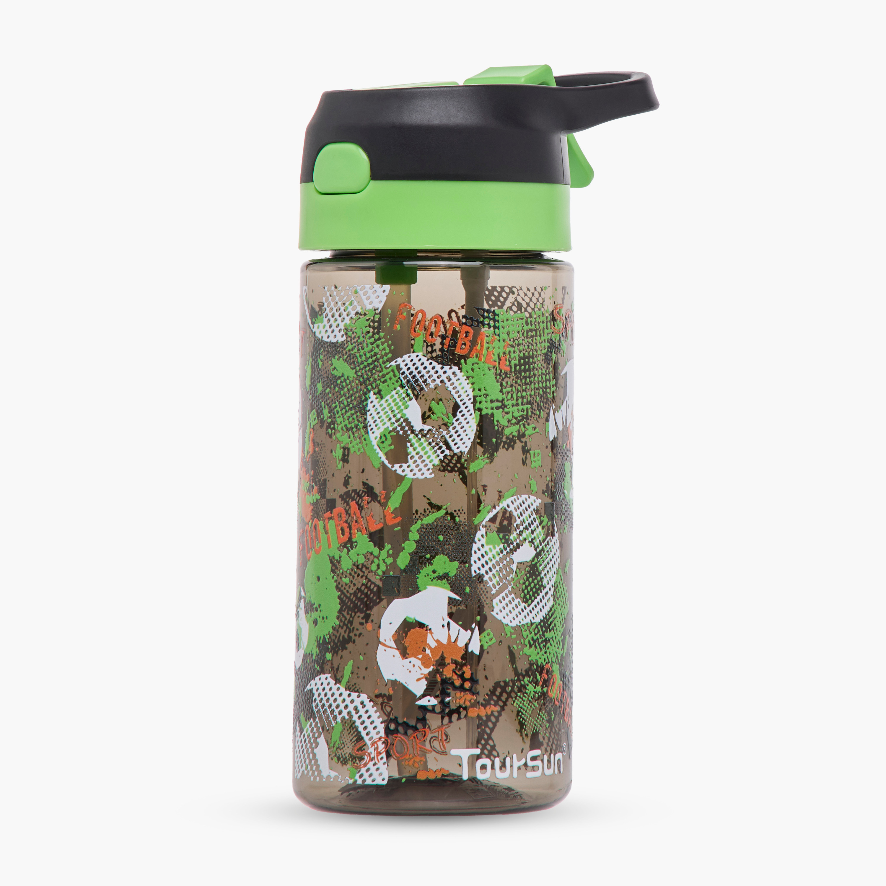 Toursun Football Plastic Water Bottle with Handle – 500 ml-promo_LS20_OMN-image-1