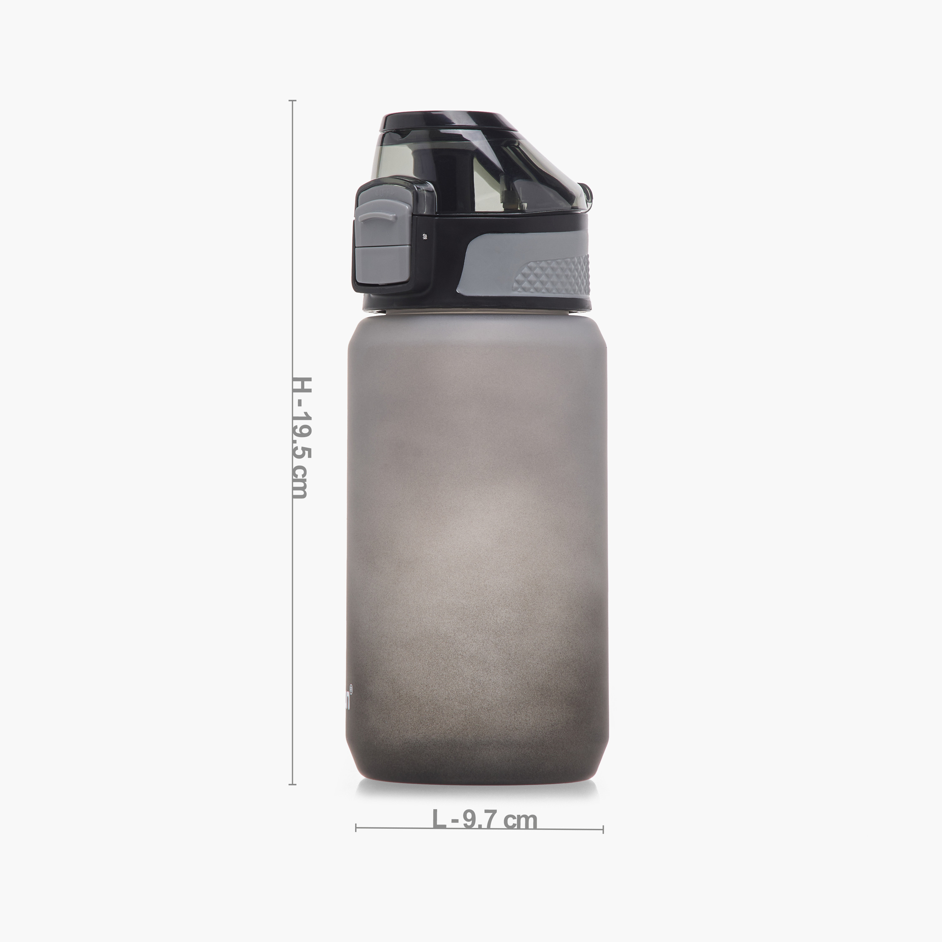 Toursun Ombre Plastic Water Bottle with Flip-Up Handle – 540 ml-school-waterbottles-image-2