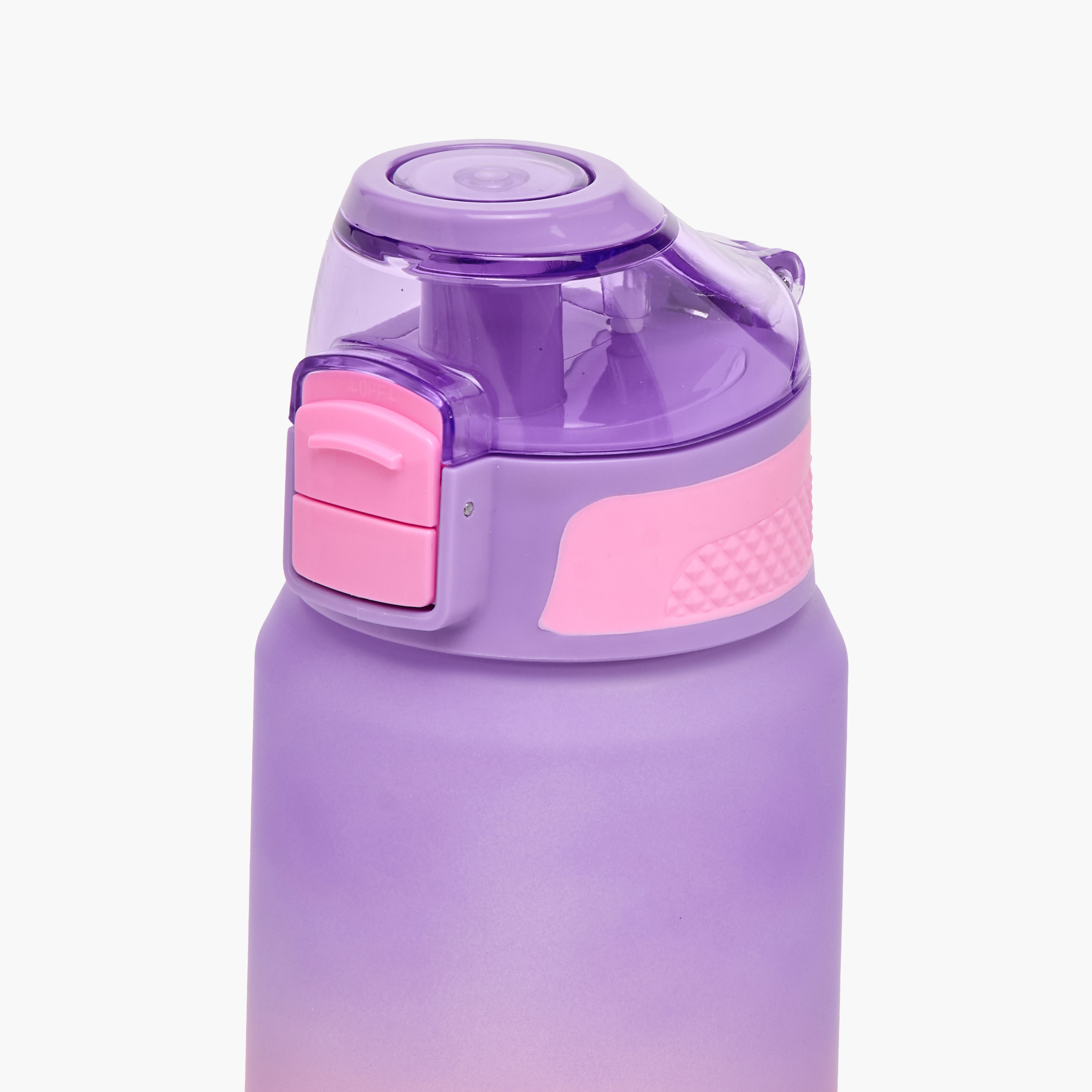 Toursun Ombre Plastic Water Bottle with Sipper and Flip-Up Lid – 540 ml-school-waterbottles-image-3
