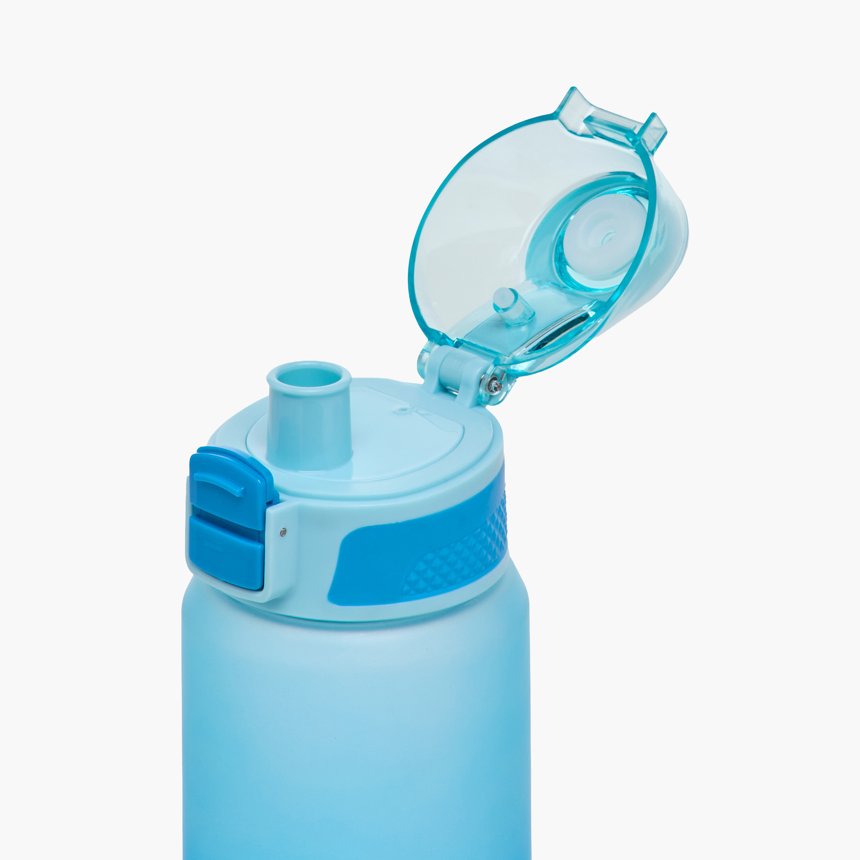Toursun Ombre Plastic Water Bottle with Sipper and Flip-Up Lid – 540 ml-school-waterbottles-image-5