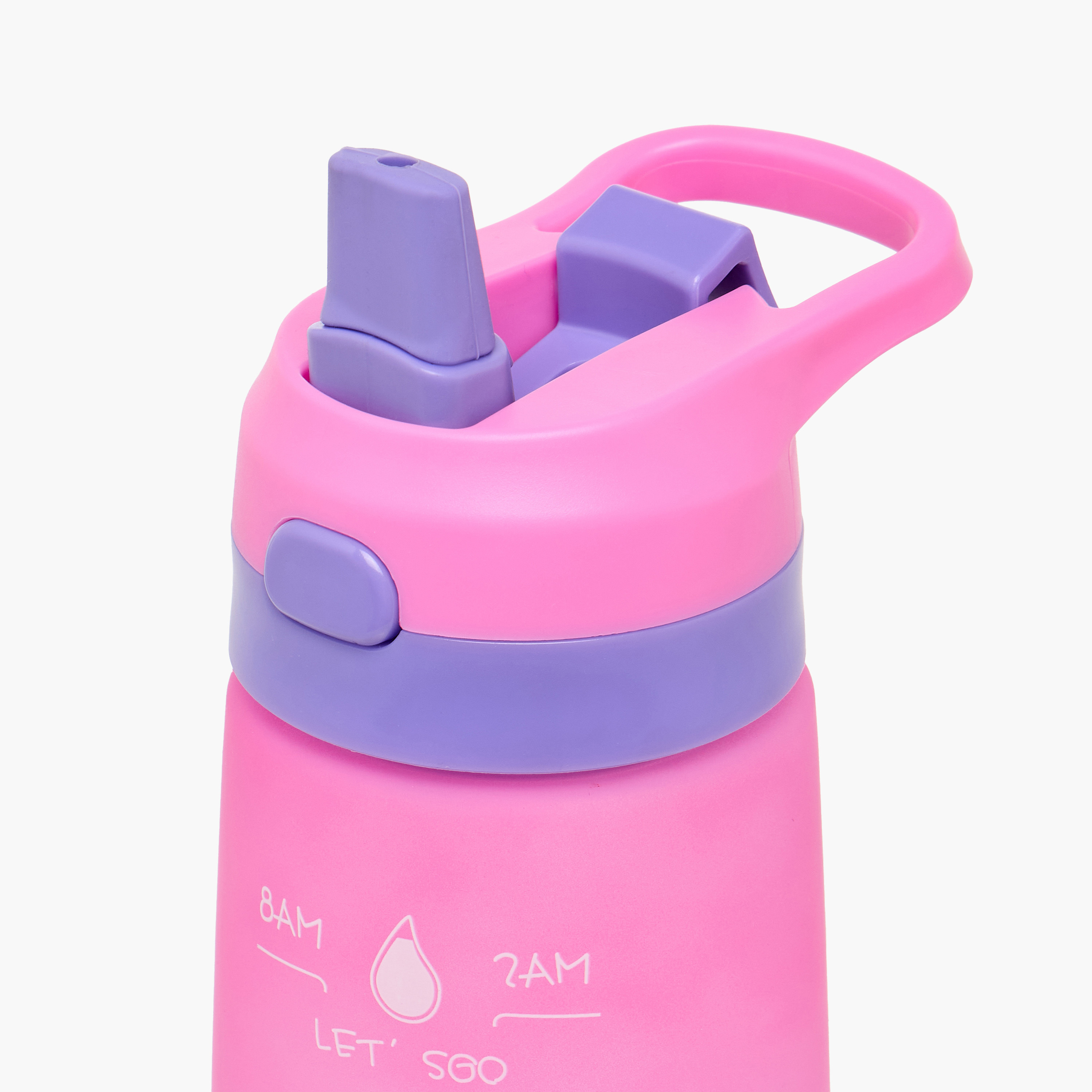 قارورة ماء بسشيت بطبعة متتبع شرب بمقبض - 750 مل-household-dining-drinkserveware-bottles-image-4