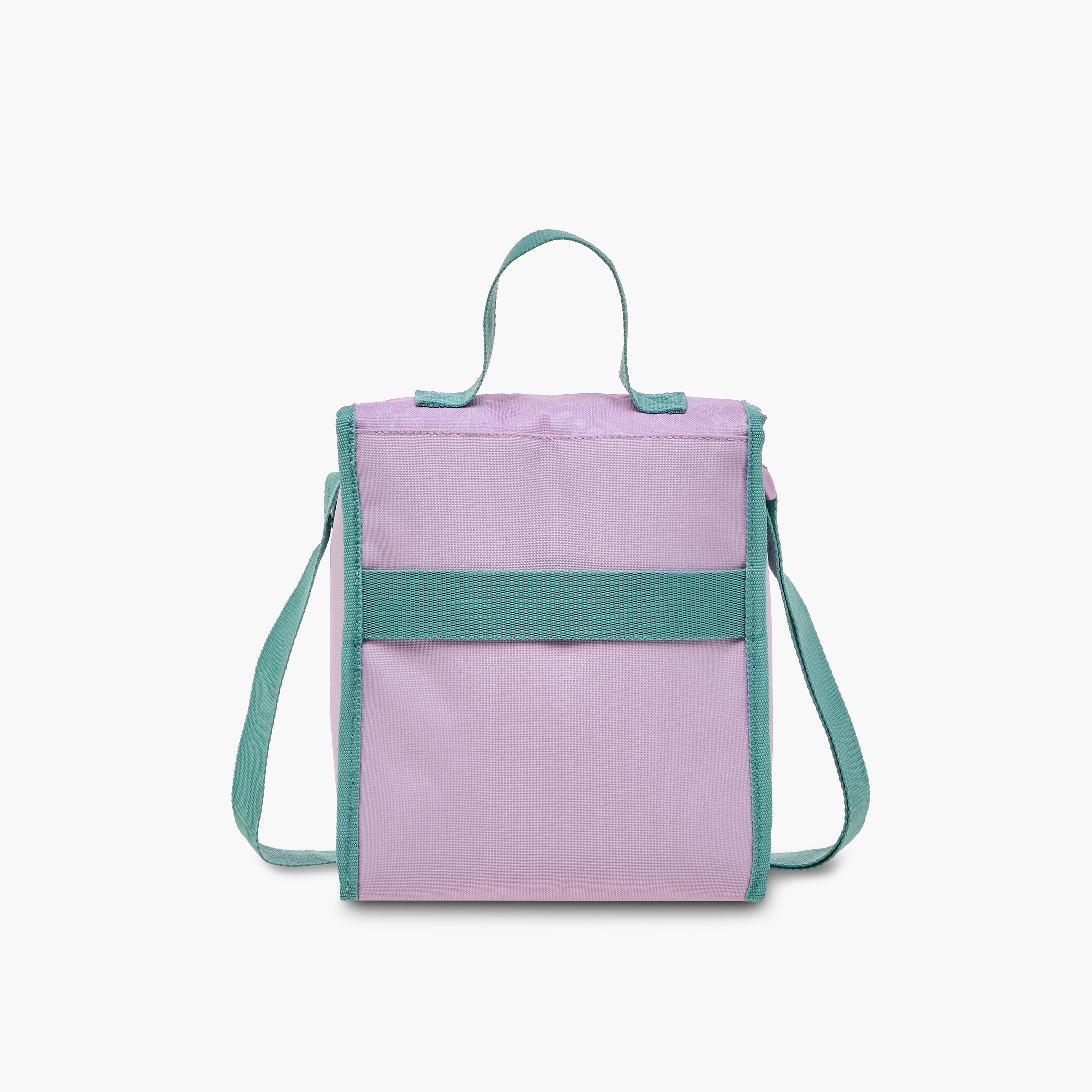 Roll Road Floral Print Lunch Bag with Handle and Side Release Buckle Closure-school-lunchessentials-lunchbags-image-3