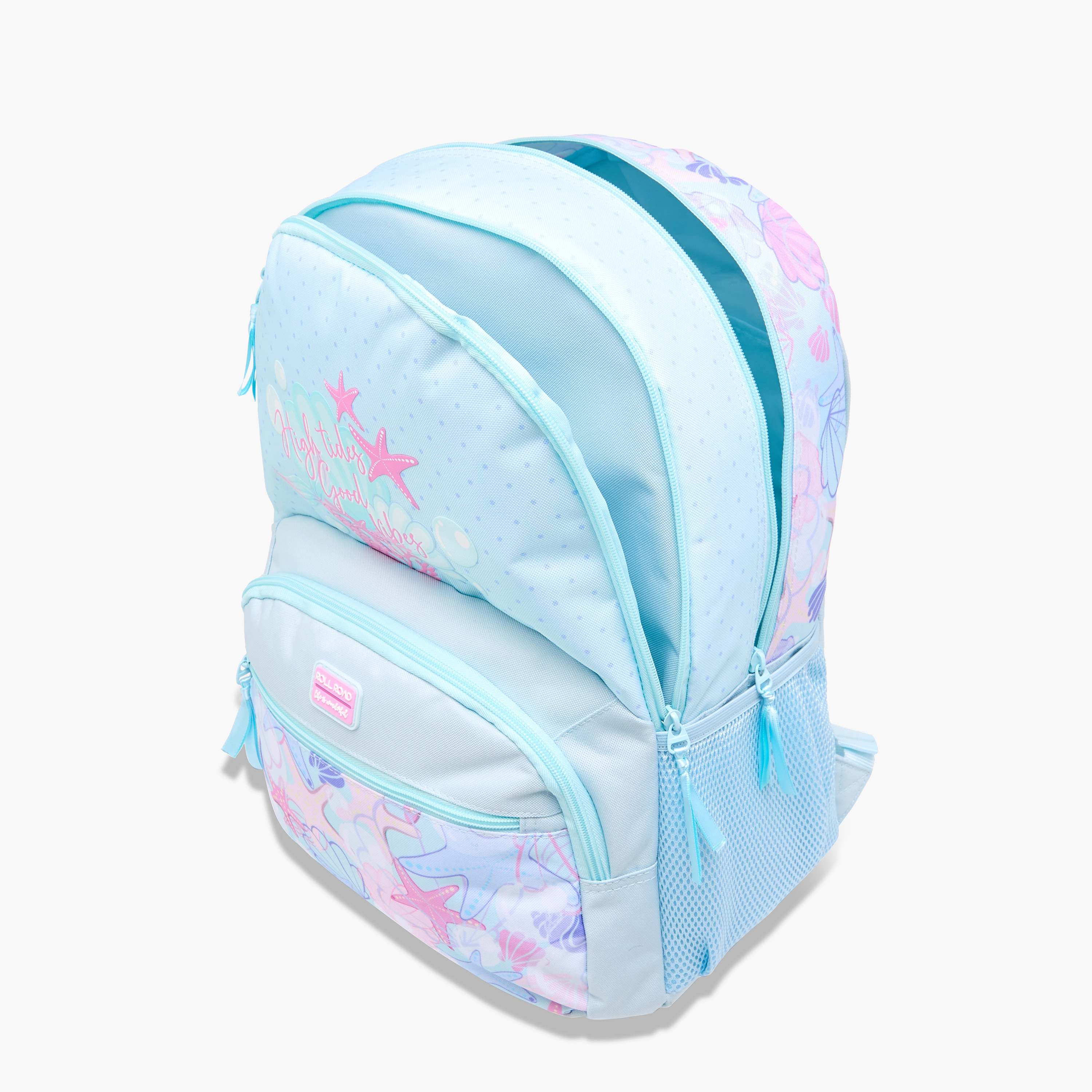 Roll Road Printed Backpack with Adjustable Straps and Zip Closure - 33x46x17 cms-promo_LS20_OMN-image-12