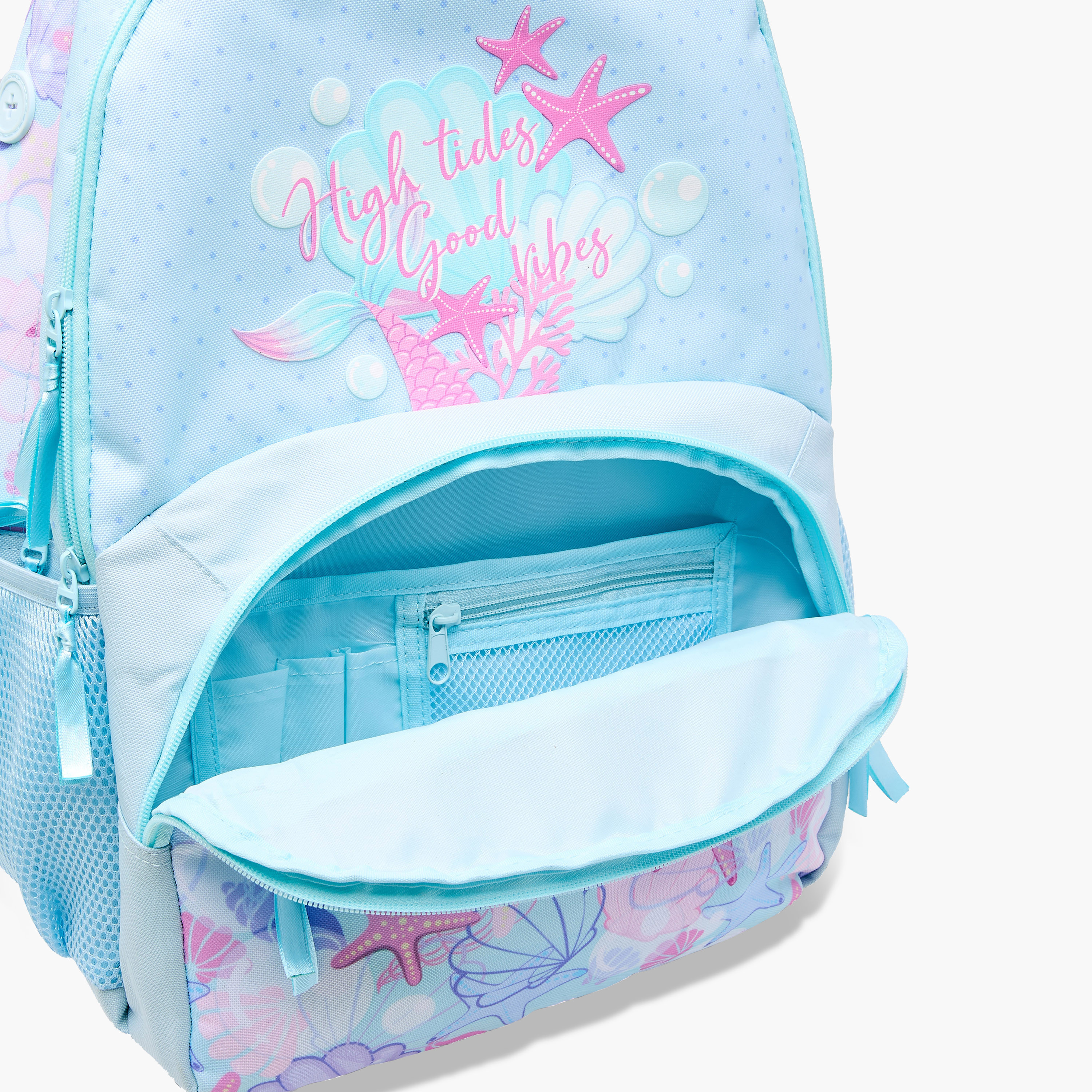 Roll Road Printed Backpack with Adjustable Straps and Zip Closure - 33x46x17 cms-promo_LS20_OMN-image-13