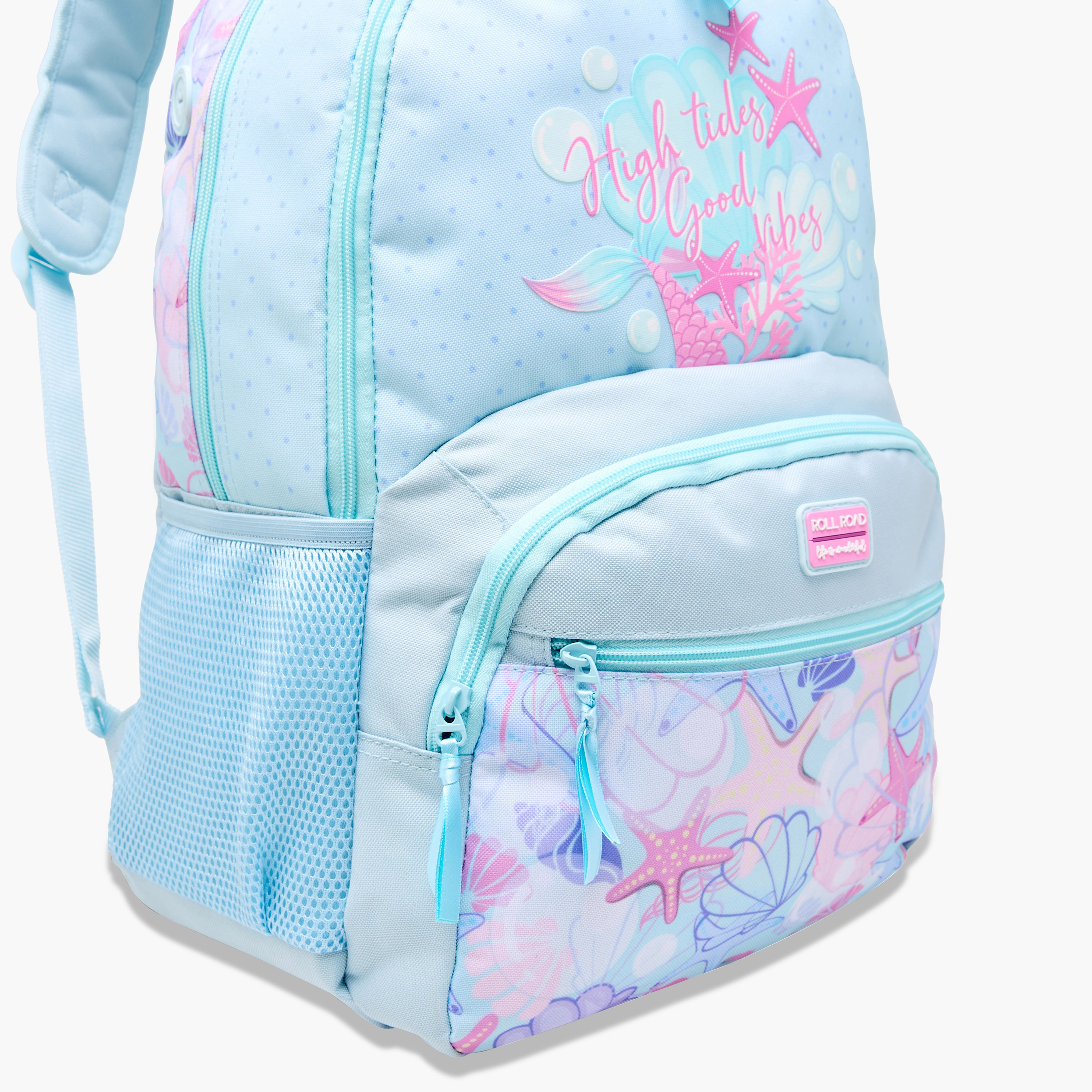 Roll Road Printed Backpack with Adjustable Straps and Zip Closure - 33x46x17 cms-promo_LS20_OMN-image-11