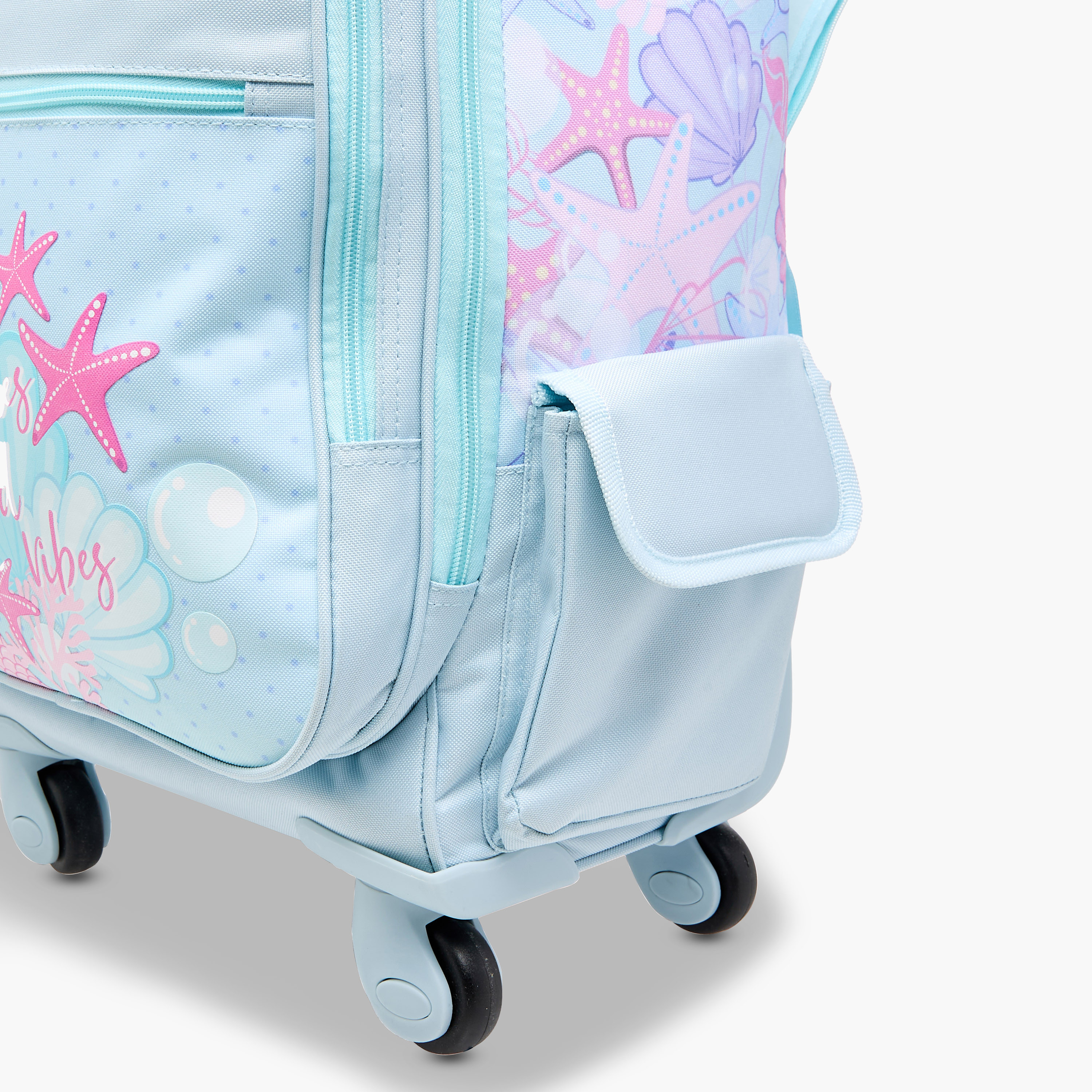 Roll Road Sea Life Trolley Bag for Girls 8-13 Years with Retractable Handle -promo_LS20_OMN-image-12