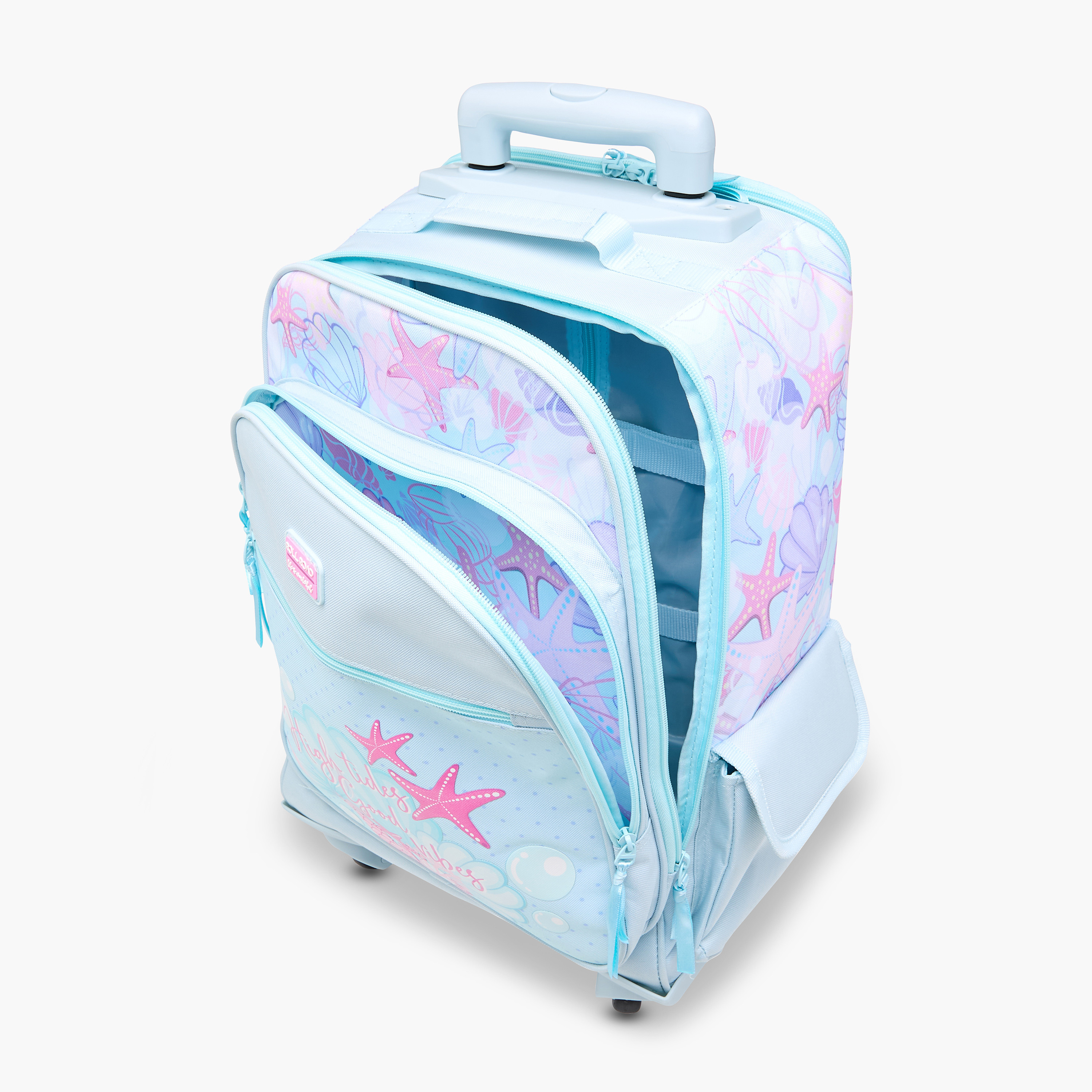 Roll Road Sea Life Trolley Bag for Girls 8-13 Years with Retractable Handle -promo_LS20_OMN-image-17