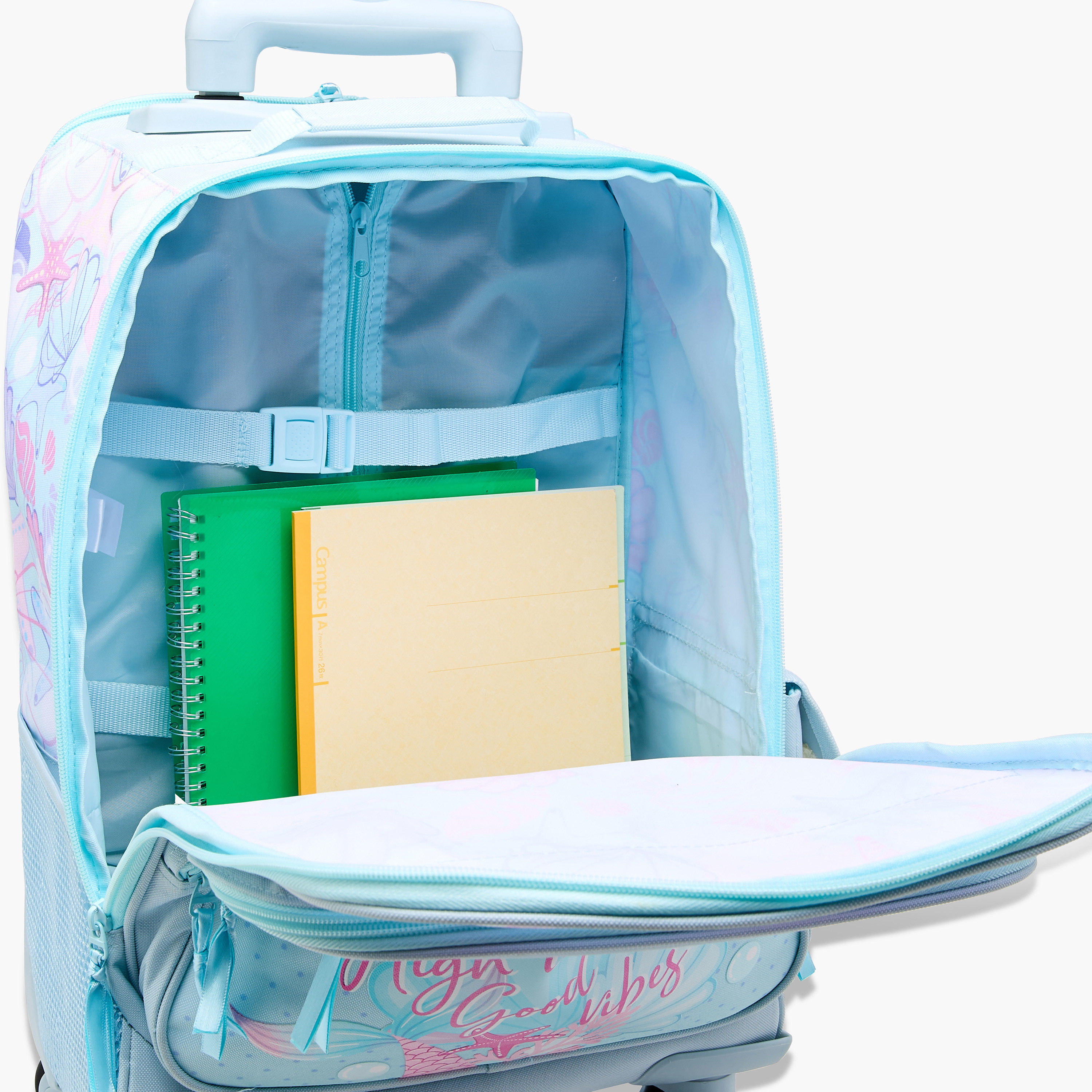 Roll Road Sea Life Trolley Bag for Girls 8-13 Years with Retractable Handle -promo_LS20_OMN-image-18