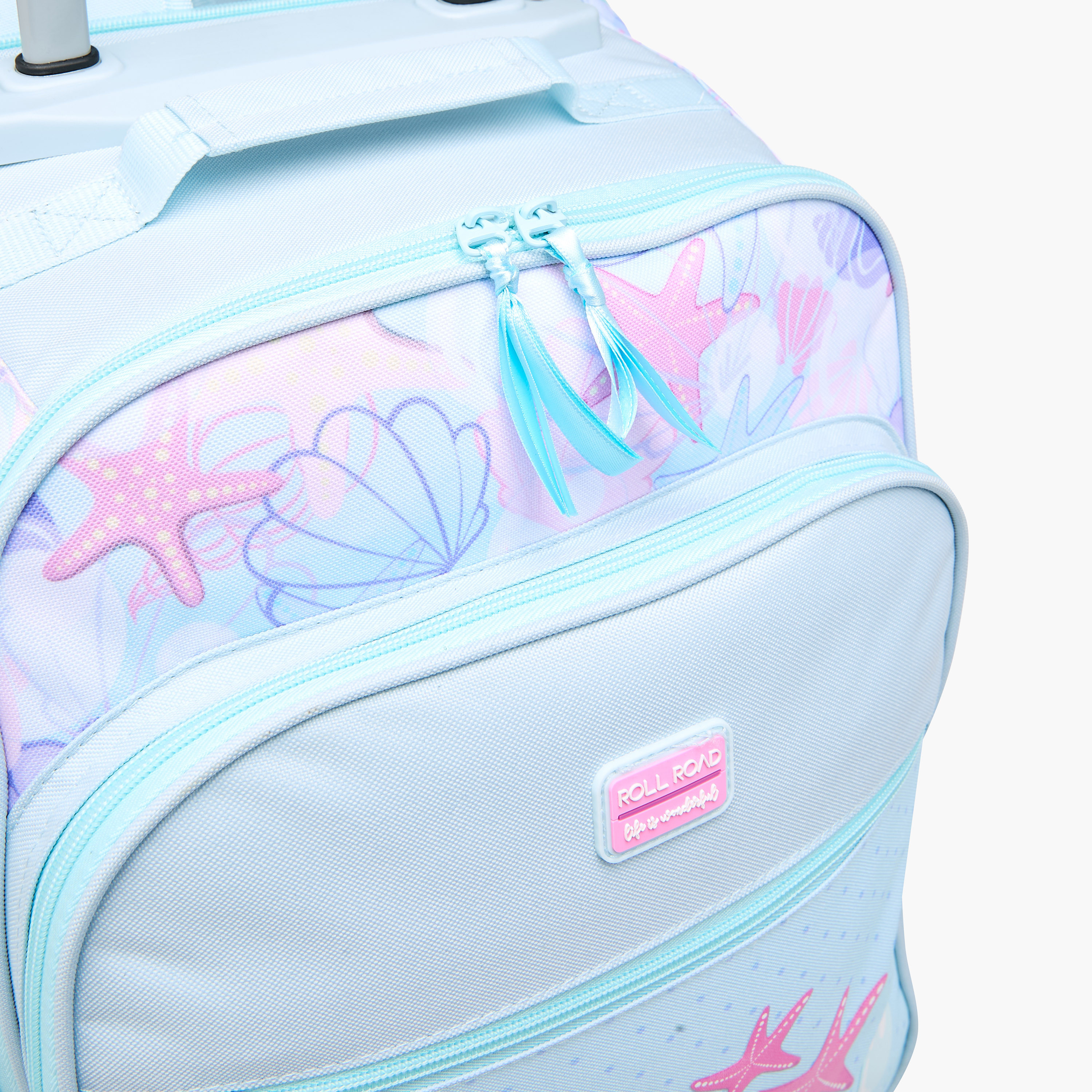 Roll Road Sea Life Trolley Bag for Girls 8-13 Years with Retractable Handle -promo_LS20_OMN-image-10