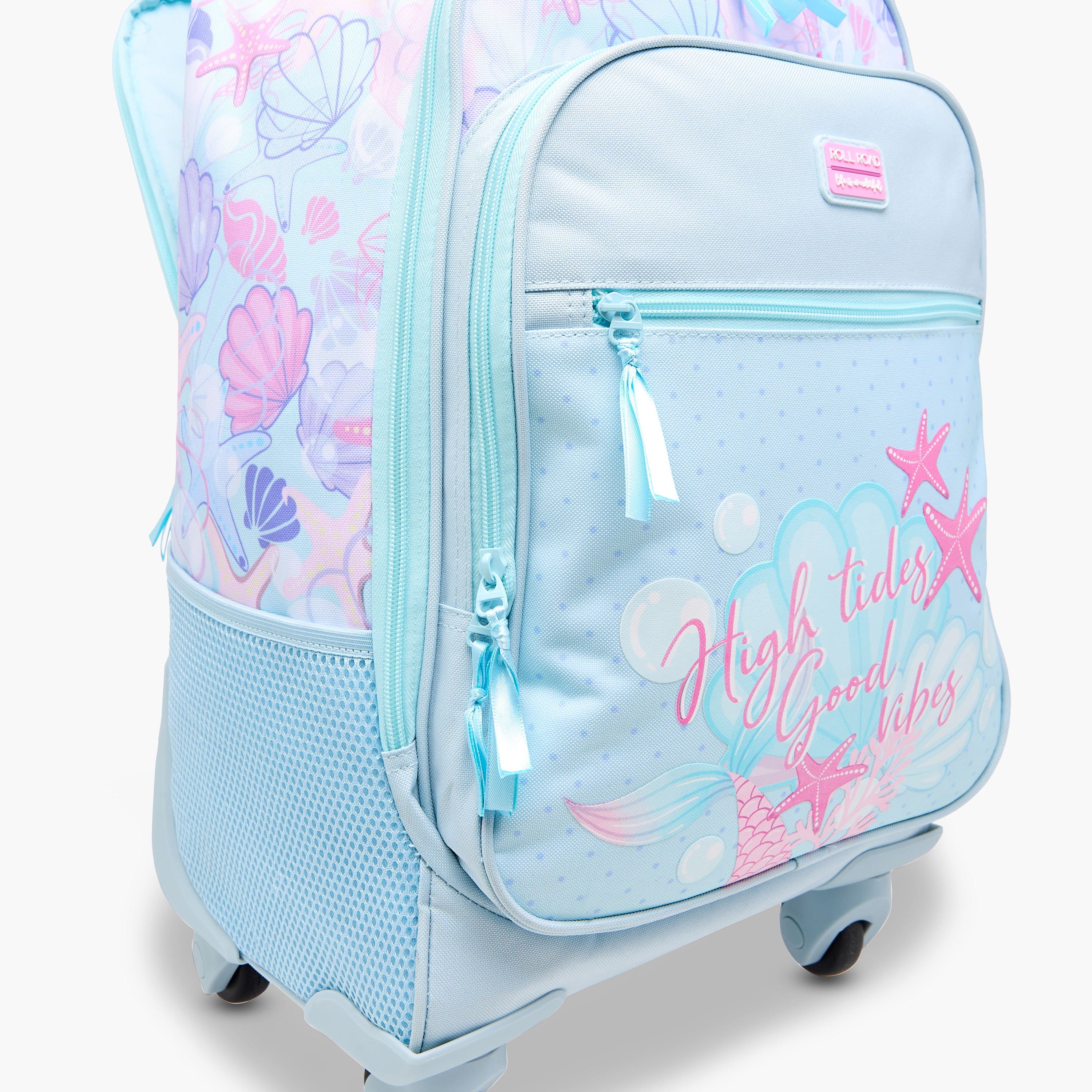 Roll Road Sea Life Trolley Bag for Girls 8-13 Years with Retractable Handle -promo_LS20_OMN-image-11