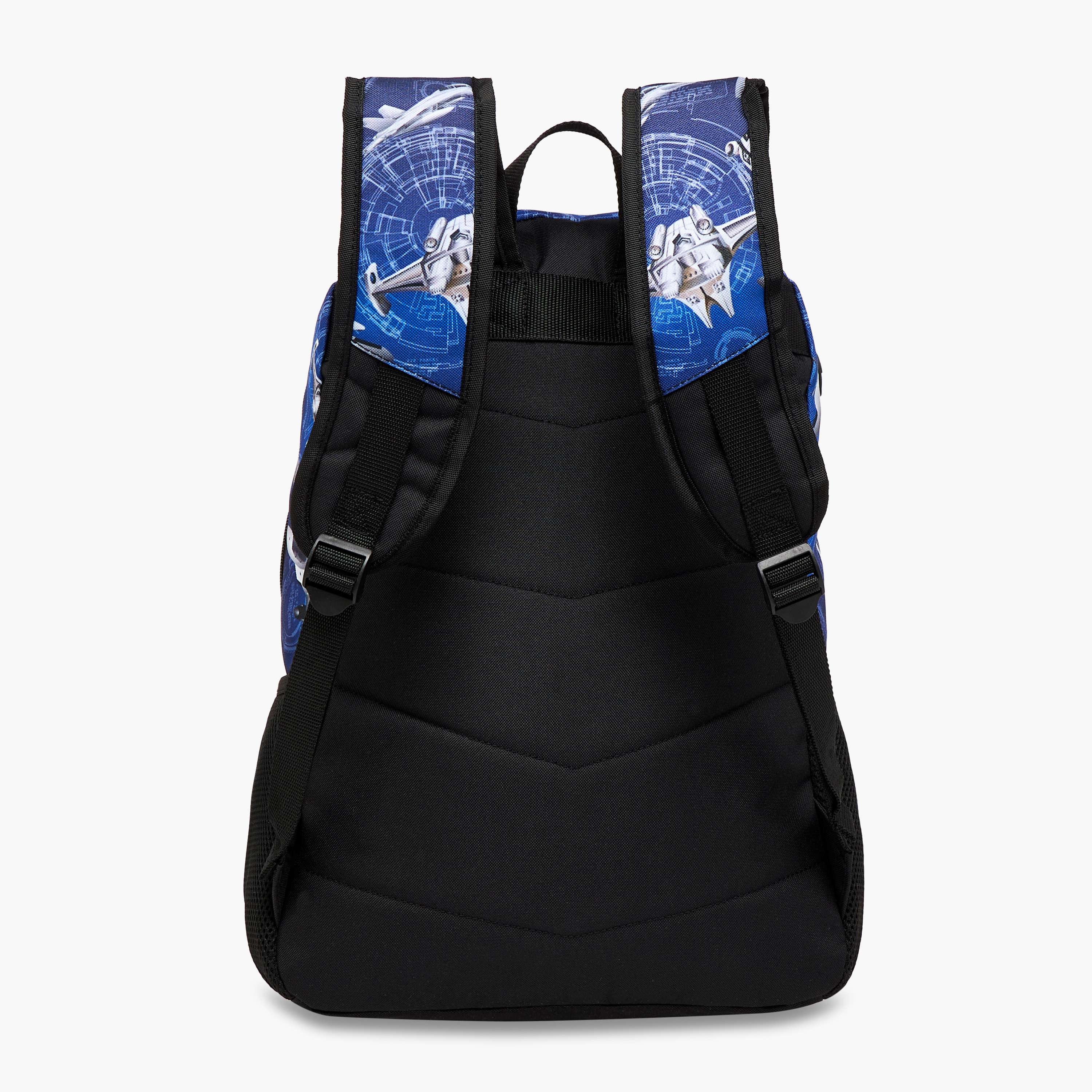 Roll Road Air Force Print Backpack with Adjustable Straps and Zip Closure - 33x46x17 cms-school-bagsandbackpacks-backpacks-image-7