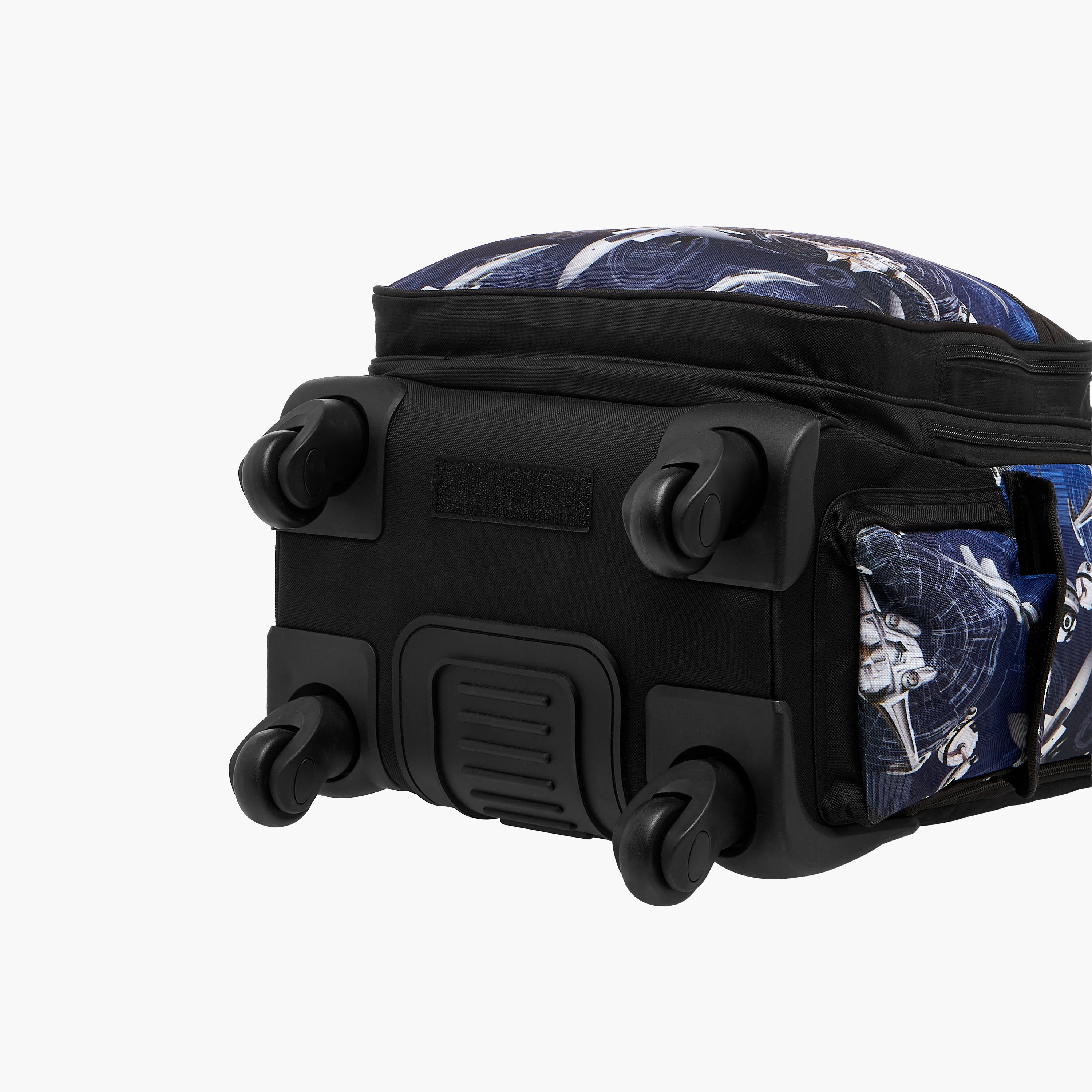 Roll Road Space Trolley Bag for Boys 5-8 Years with Retractable Handle -school-bagsandbackpacks-trolleybags-image-6