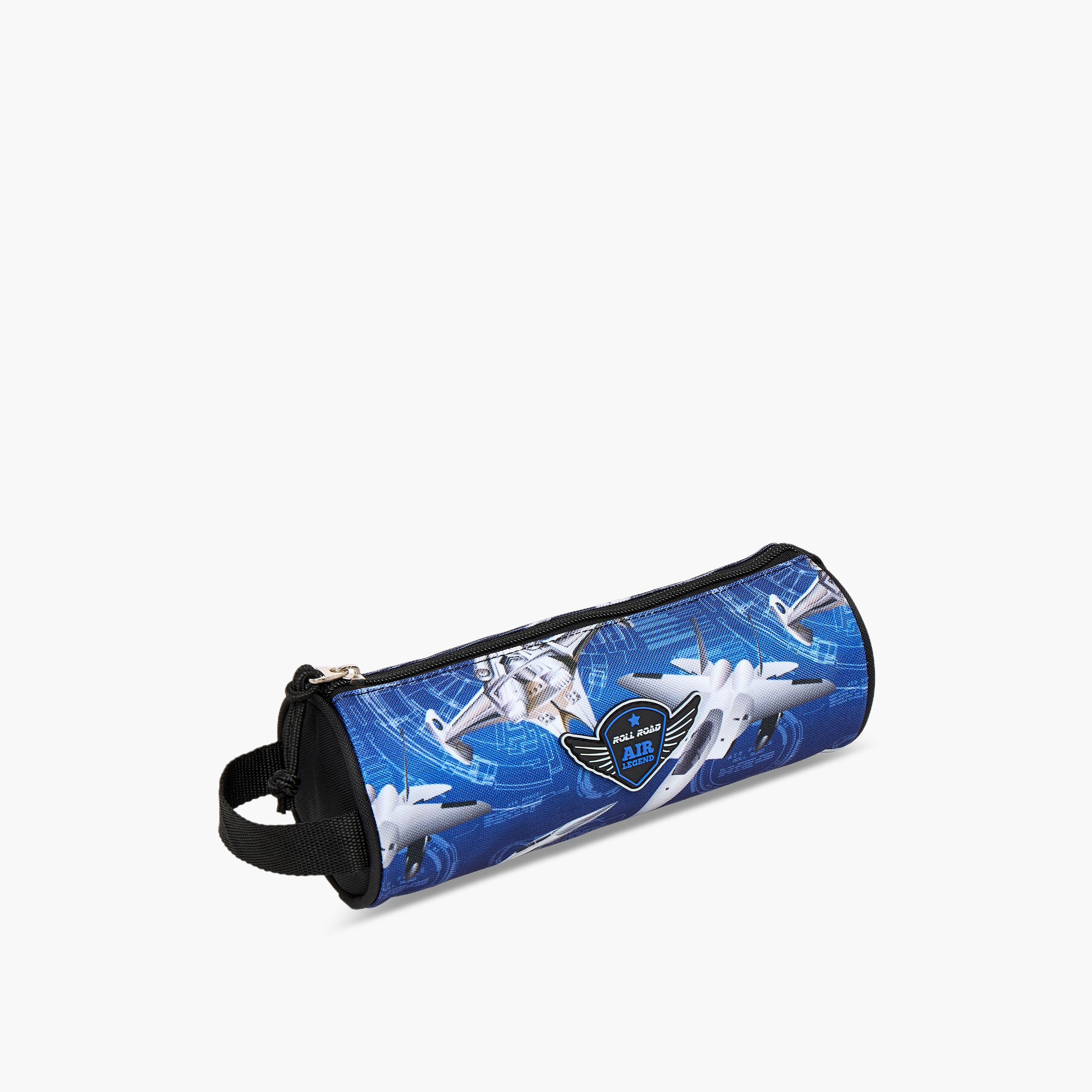 Roll Road Air Force Print Pencil Pouch with Zip Closure-school-stationery-pencilcases-image-3