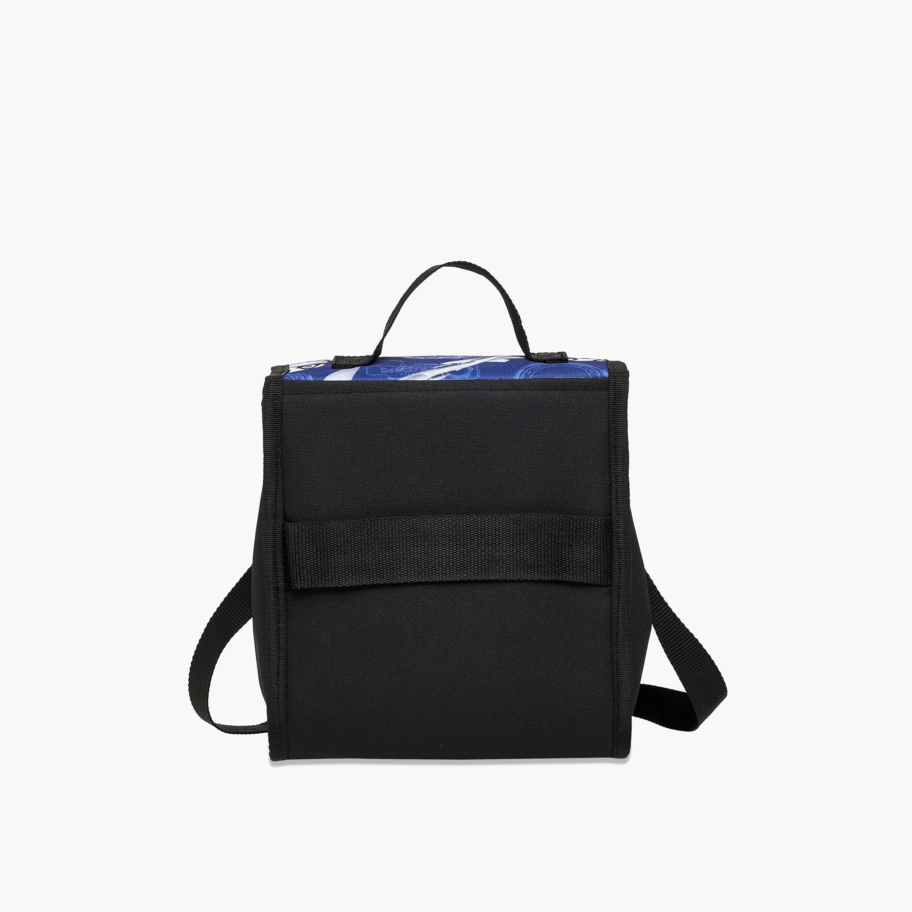 Roll Road Air Force Print Lunch Bag with Adjustable Strap and Flap Closure-school-lunchessentials-lunchbags-image-3