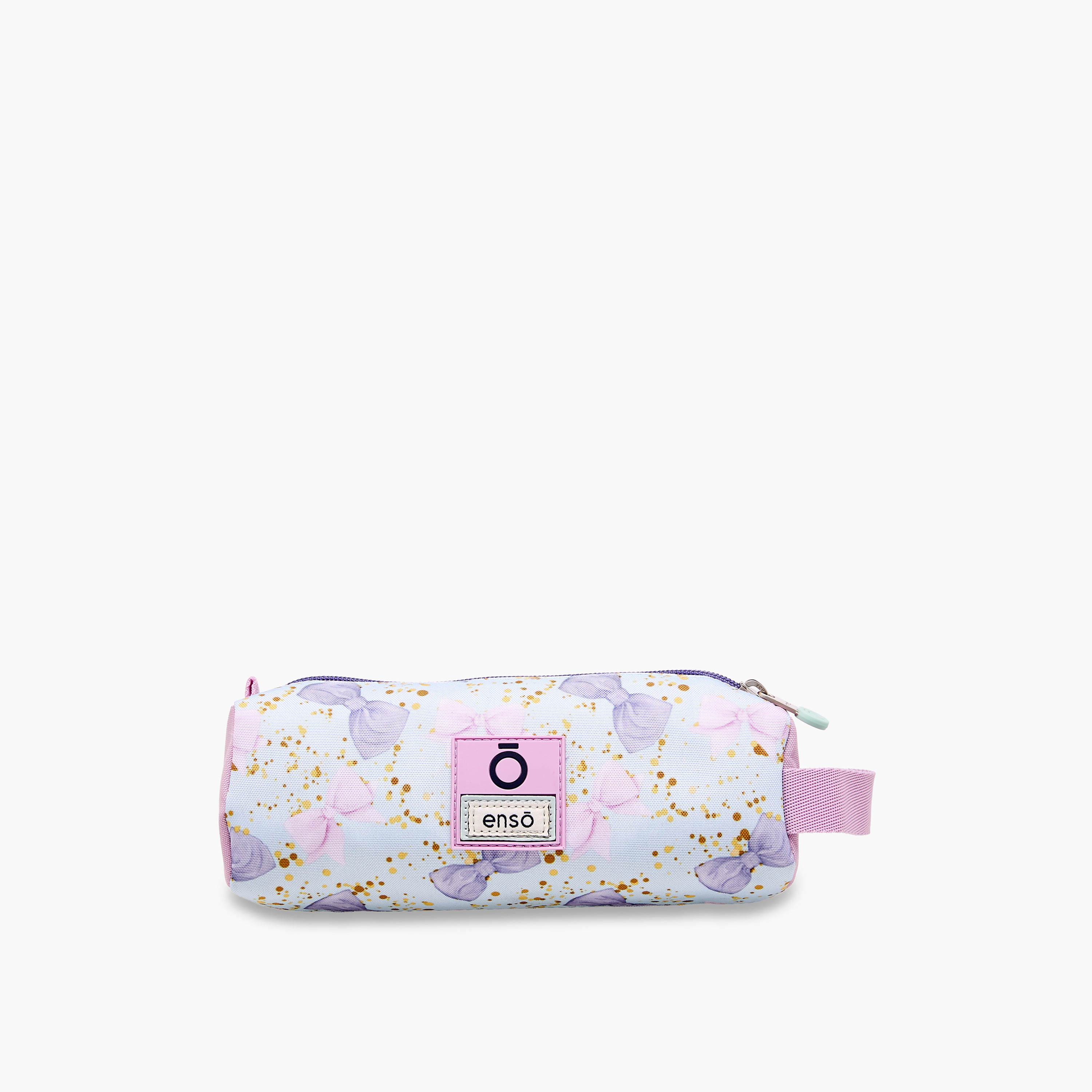 Enso Bow Print Pencil Pouch with Zip Closure-school-stationery-pencilcases-image-3