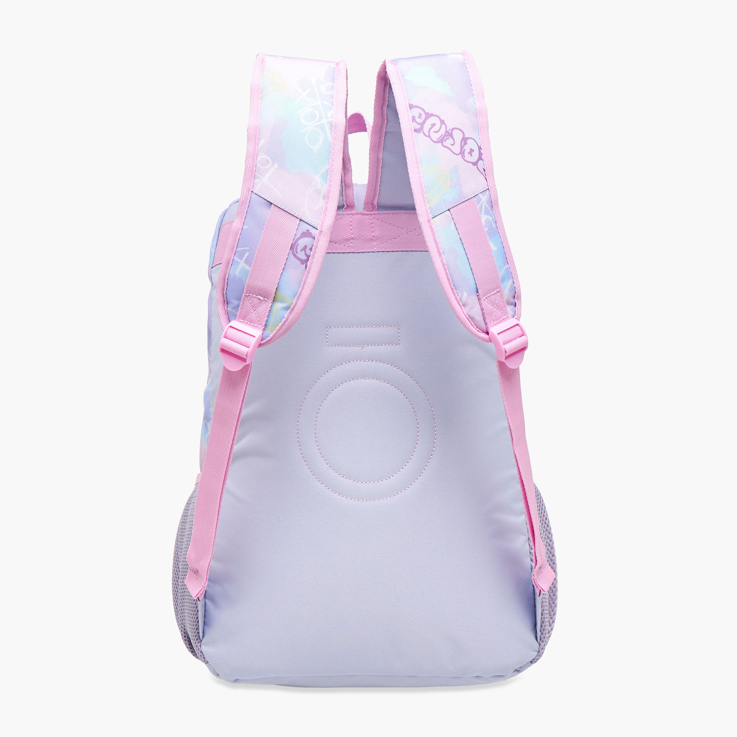Enso Printed Backpack with Adjustable Straps and Zip Closure - 17x33x46 cms-school-bagsandbackpacks-backpacks-image-7