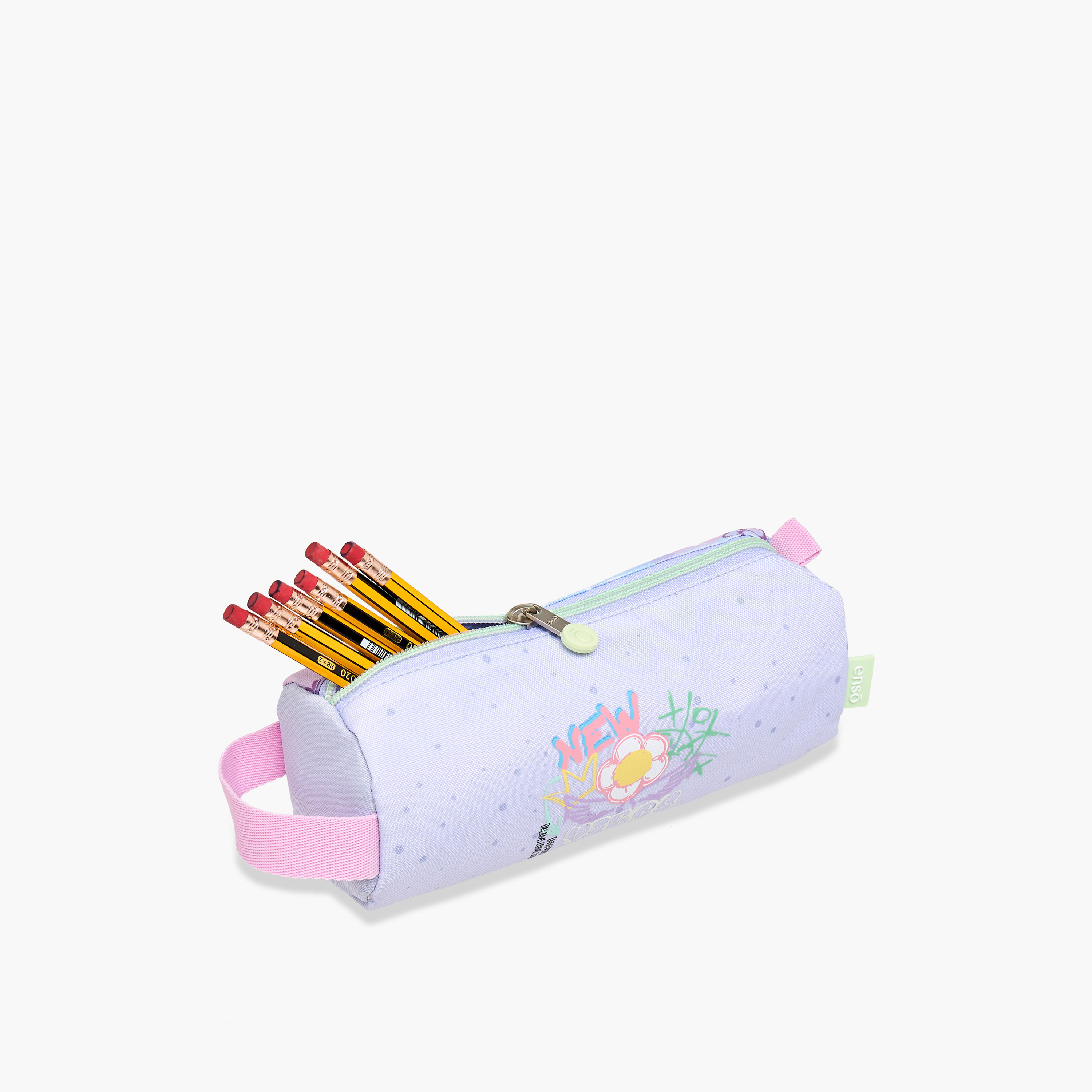 Enso Printed Pencil Pouch with Zip Closure-school-stationery-pencilcases-image-5