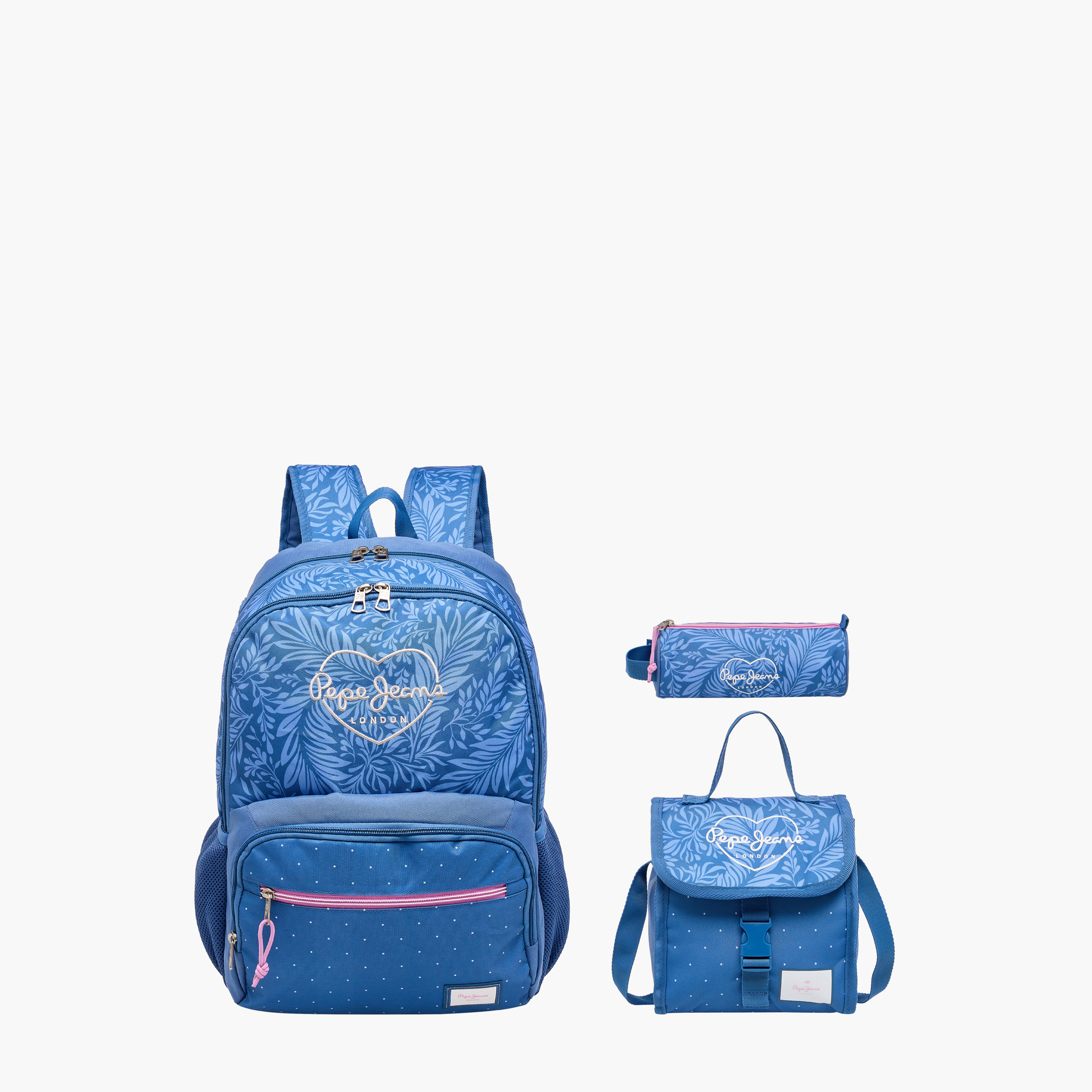Pepe Jeans Coralie Printed Pencil Pouch with Zip Closure-school-stationery-pencilcases-image-6