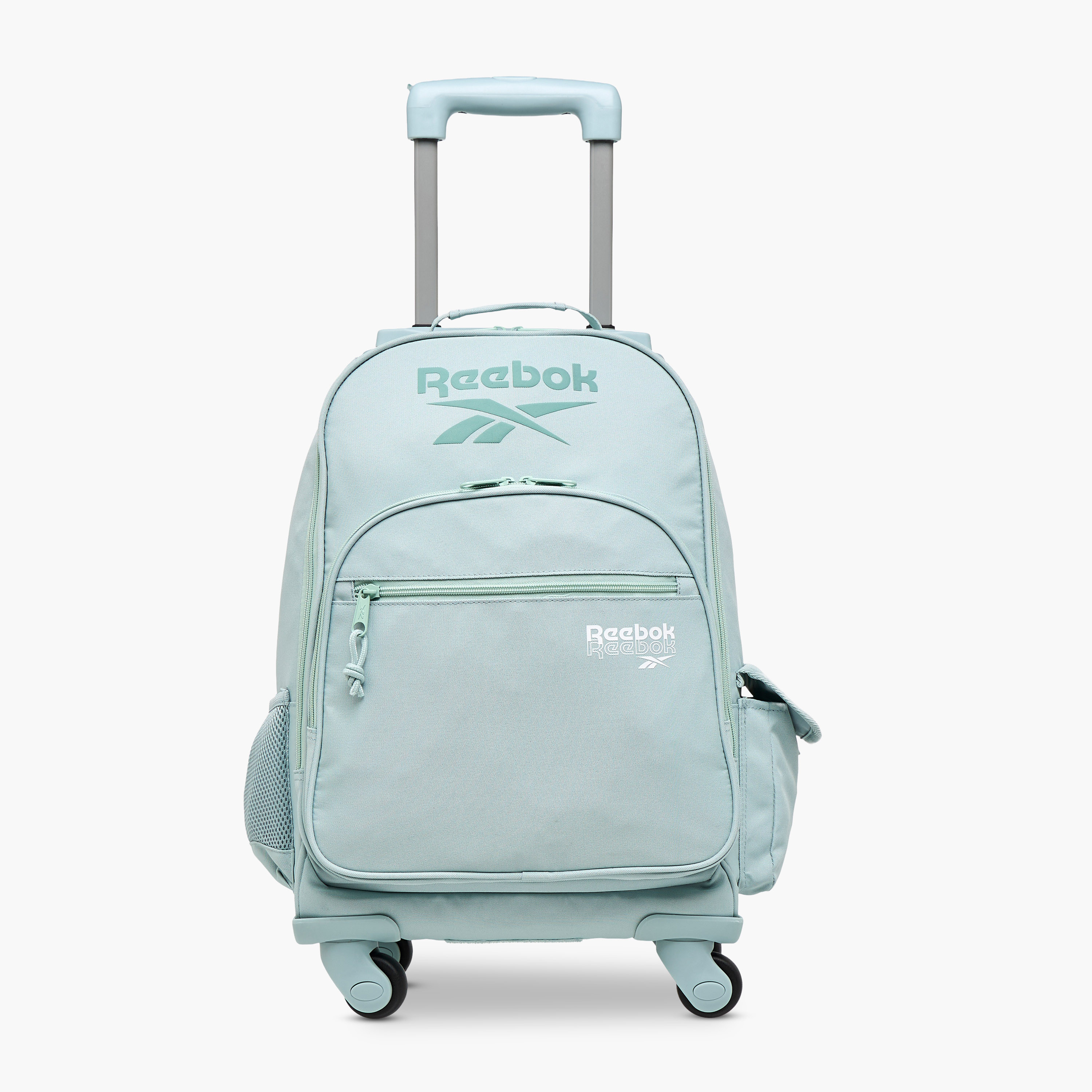 Reebok Solid Trolley Bag for Girls 8-13 Years with Retractable Handle -school-bagsandbackpacks-trolleybags-image-1