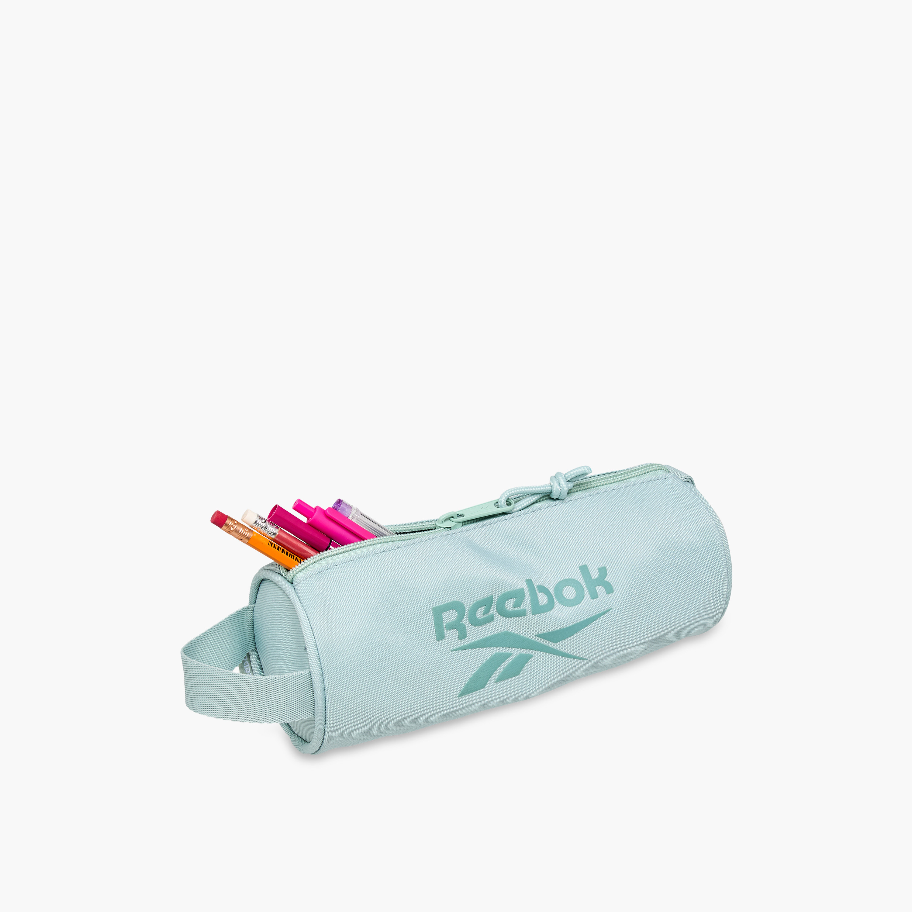 Reebok Logo Print Pencil Pouch with Zip Closure-school-stationery-pencilcases-image-5