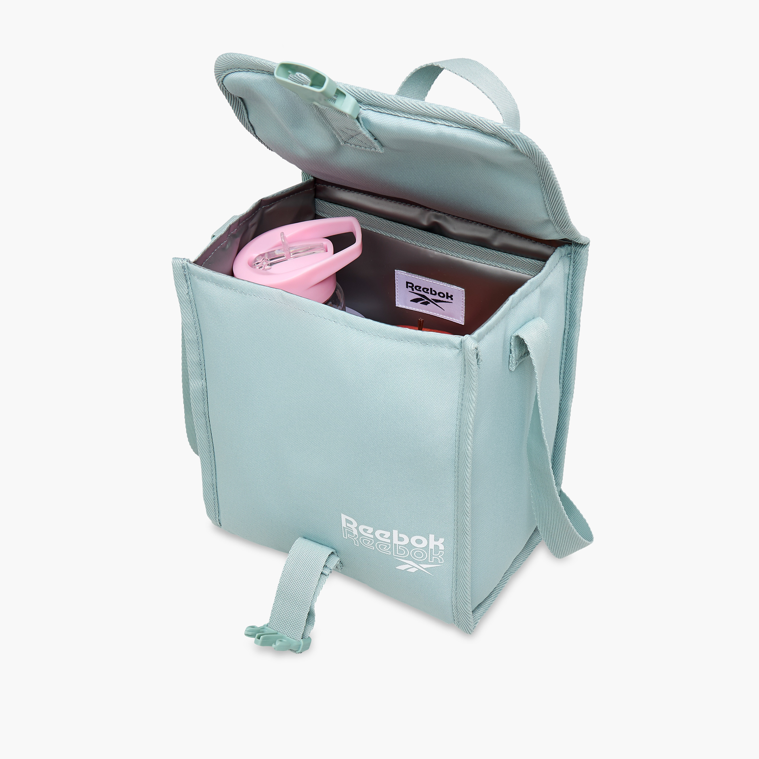 Reebok Logo Print Lunch Bag with Zip Closure-school-lunchessentials-lunchbags-image-8