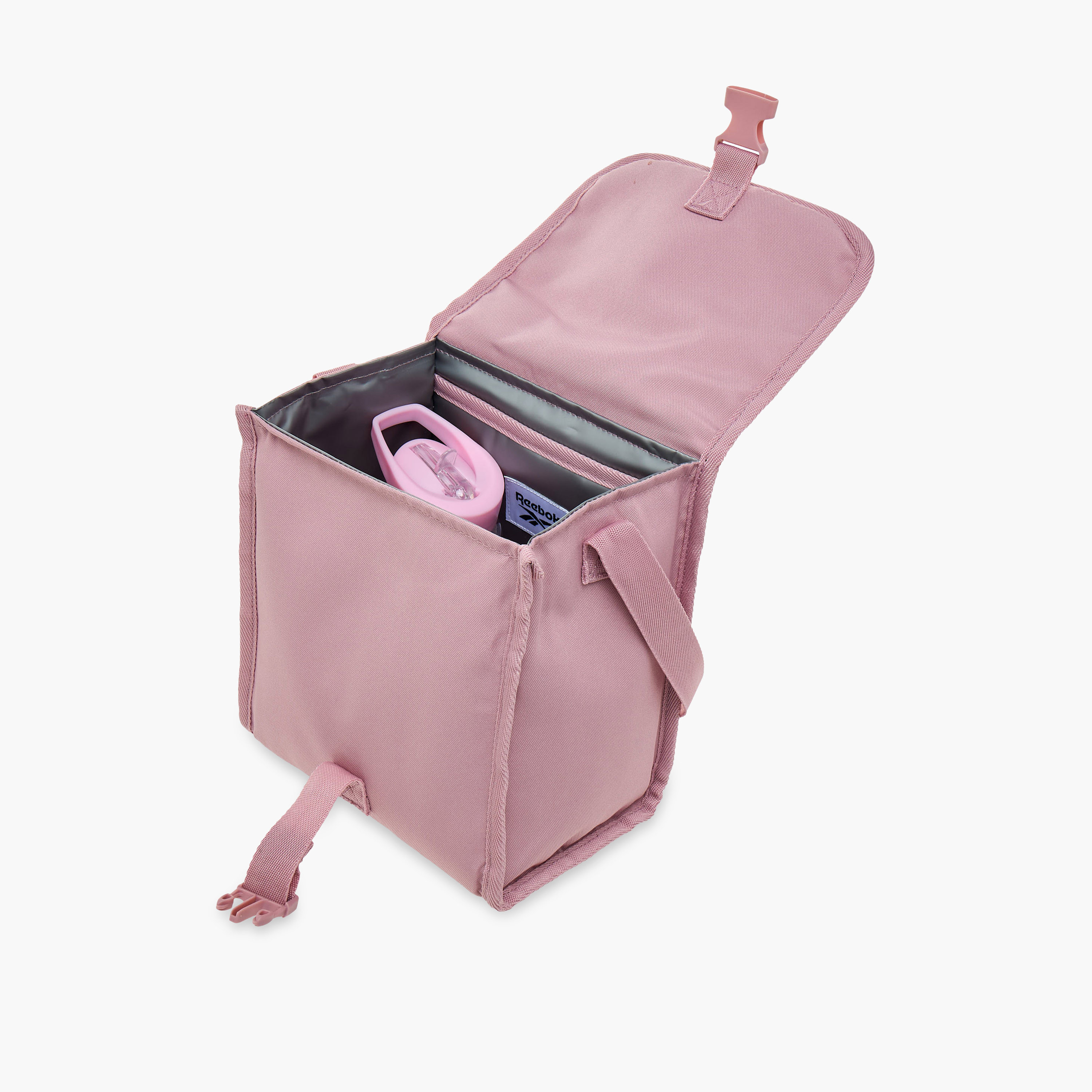 Reebok Logo Applique Lunch Bag with Buckle Closure-school-lunchessentials-lunchbags-image-7