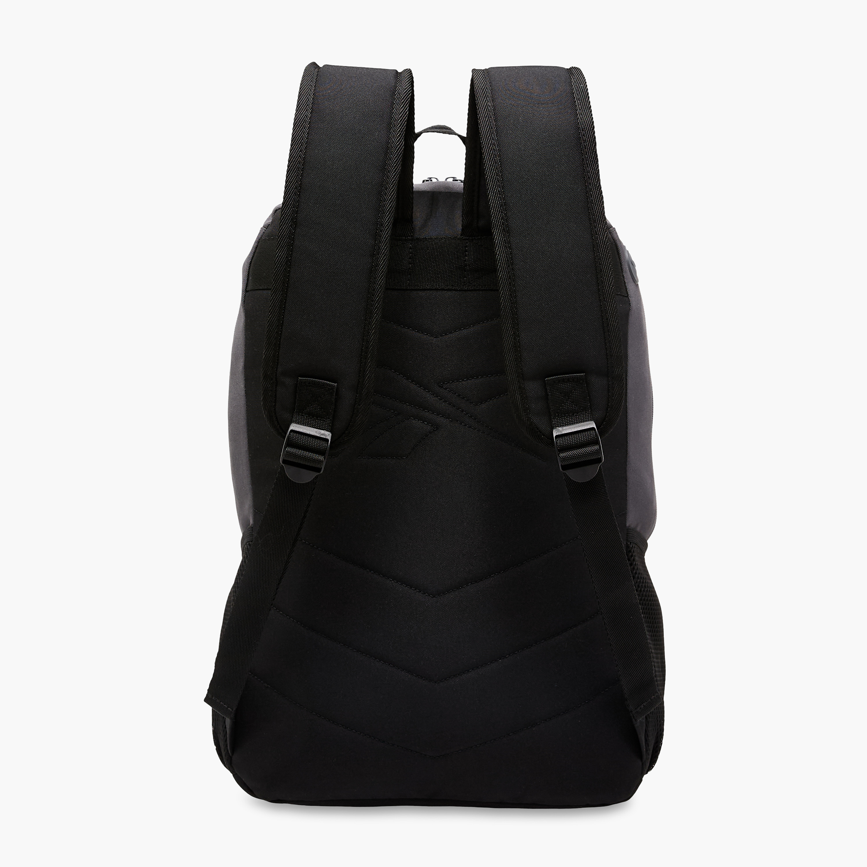 Reebok Stam Logo Print Backpack with Adjustable Straps and Zip Closure - 20x23x14 cms-promo_LS20_OMN-image-7