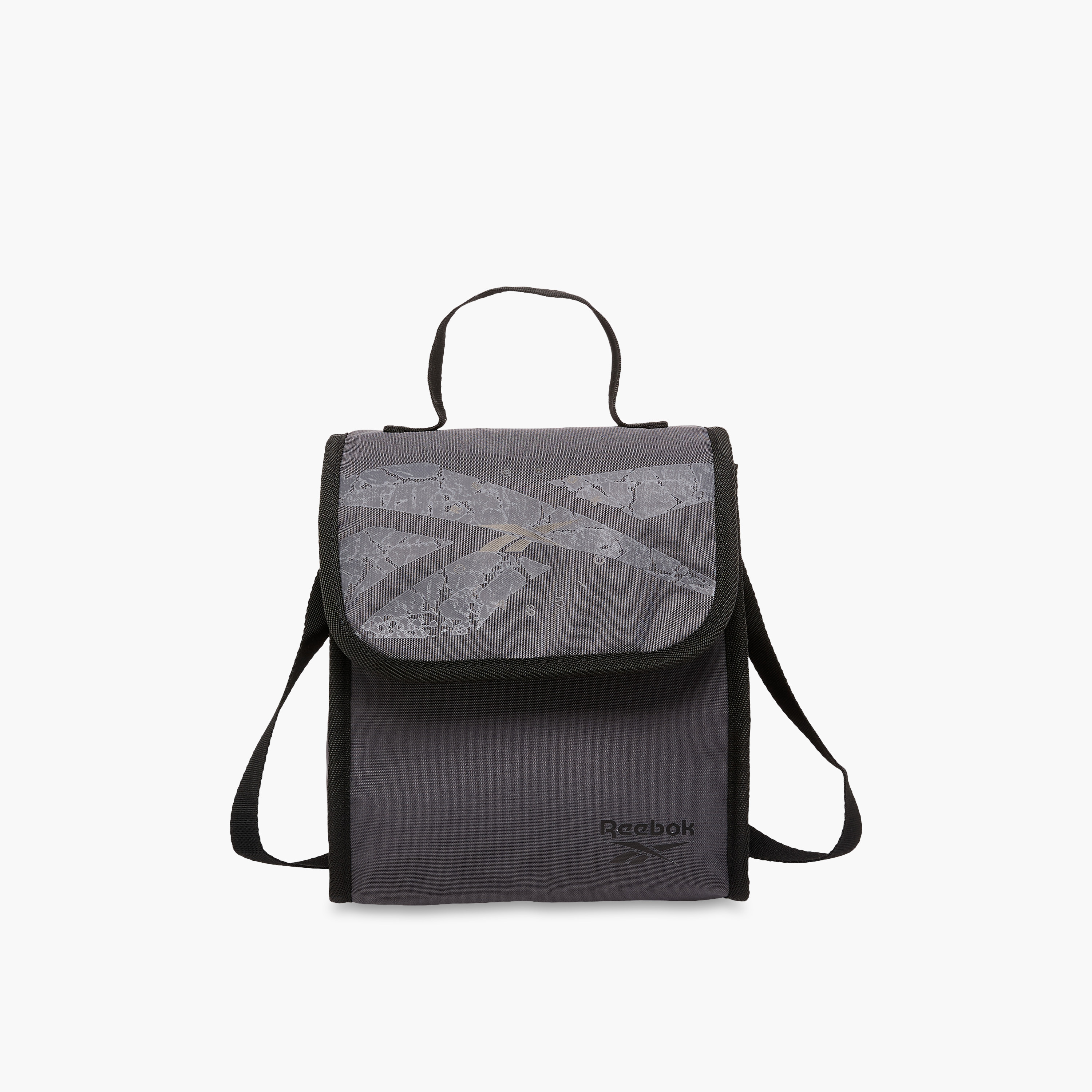 Reebok Stam Logo Print Lunch Bag with Adjustable Strap-school-lunchessentials-lunchbags-image-1