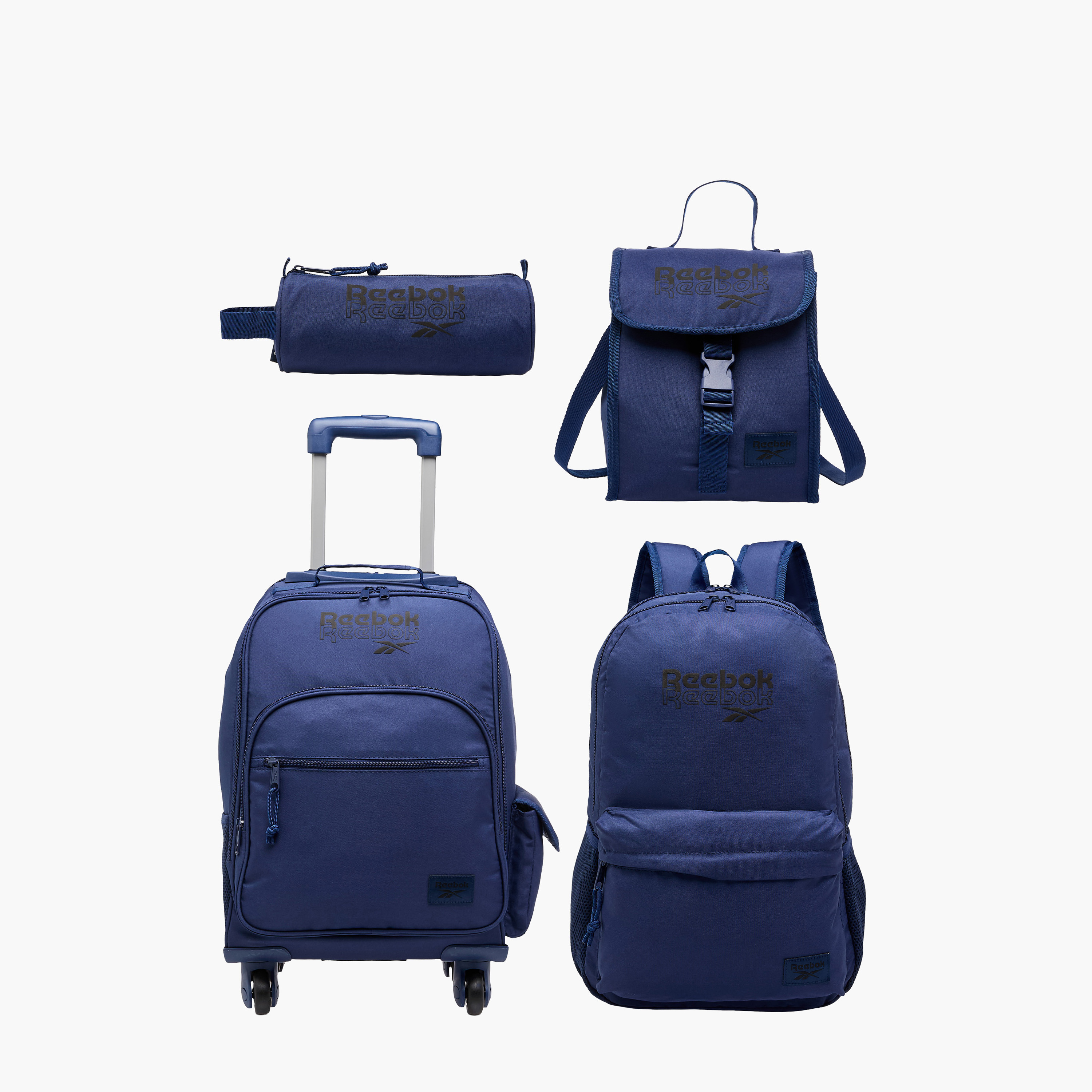 Reebok Melbourne Logo Print Backpack with Adjustable Straps and Zip Closure - 33x44x21 cms-promo_LS20_OMN-image-13