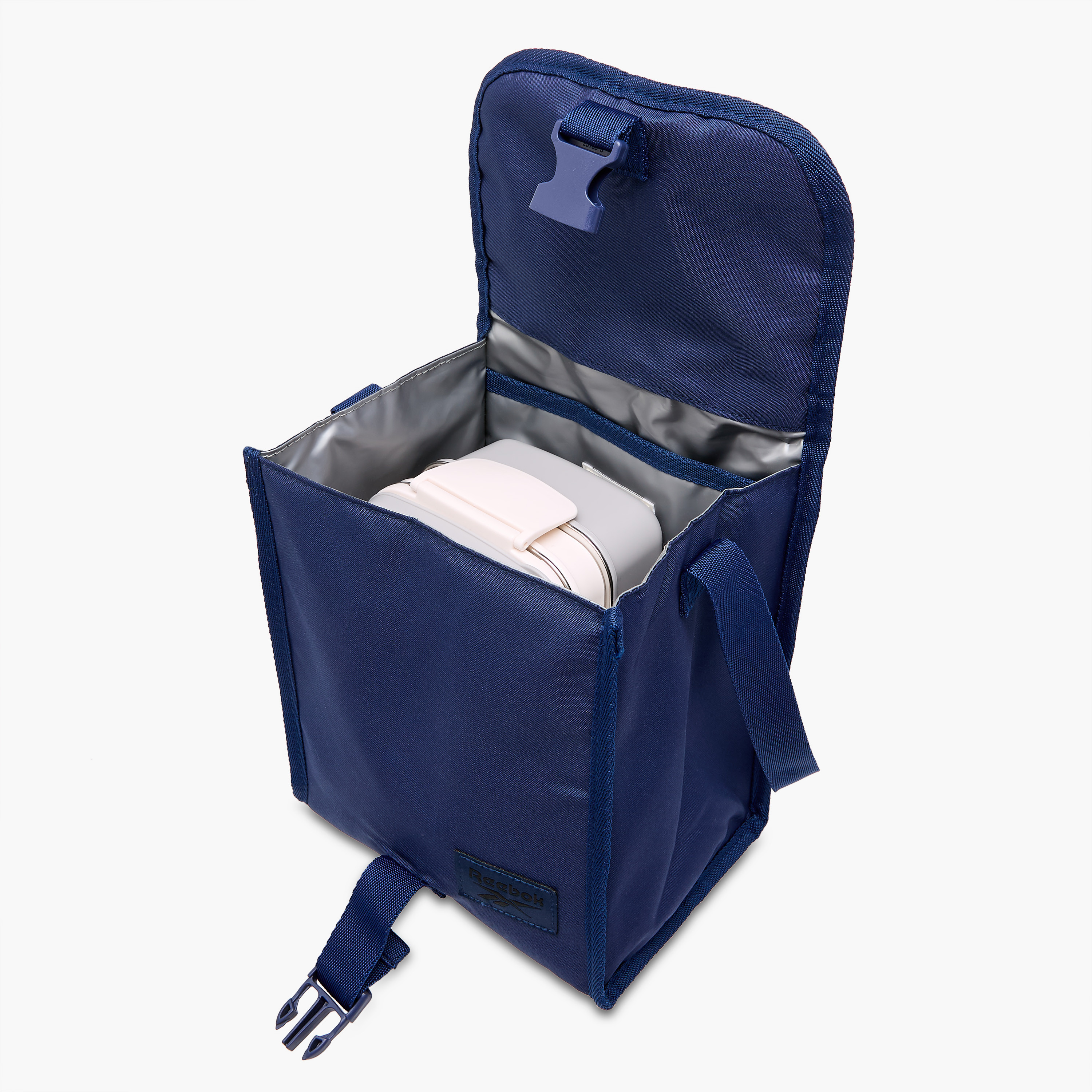 Reebok Melbourne Logo Print Lunch Bag with Buckle Closure-school-lunchessentials-lunchbags-image-9