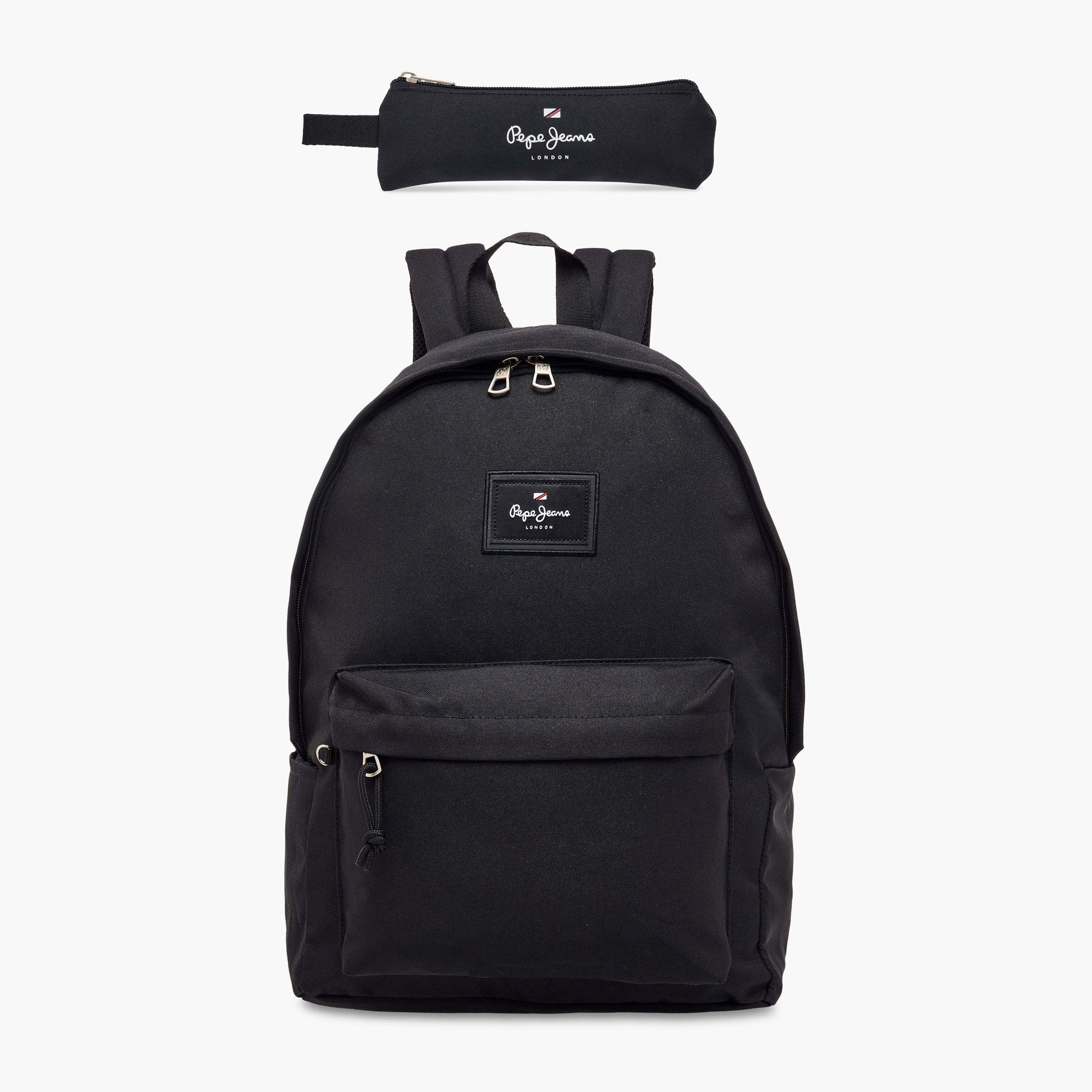 Pepe Jeans Textured Backpack with Adjustable Shoulder Straps -  33x44x21 cms-school-bagsandbackpacks-backpacks-image-13